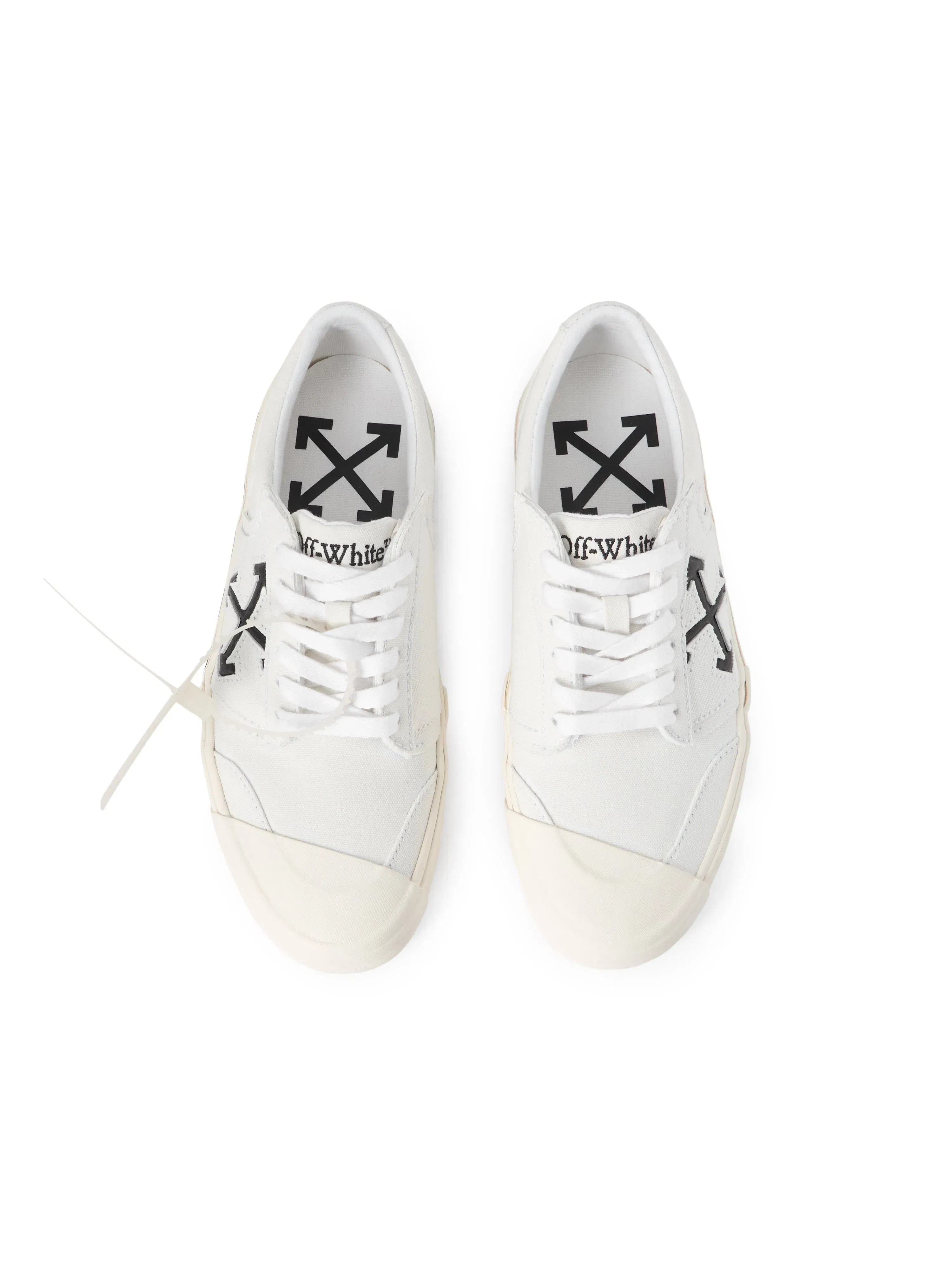 Off-White Vulcanized Undercut Sneakers Womens White