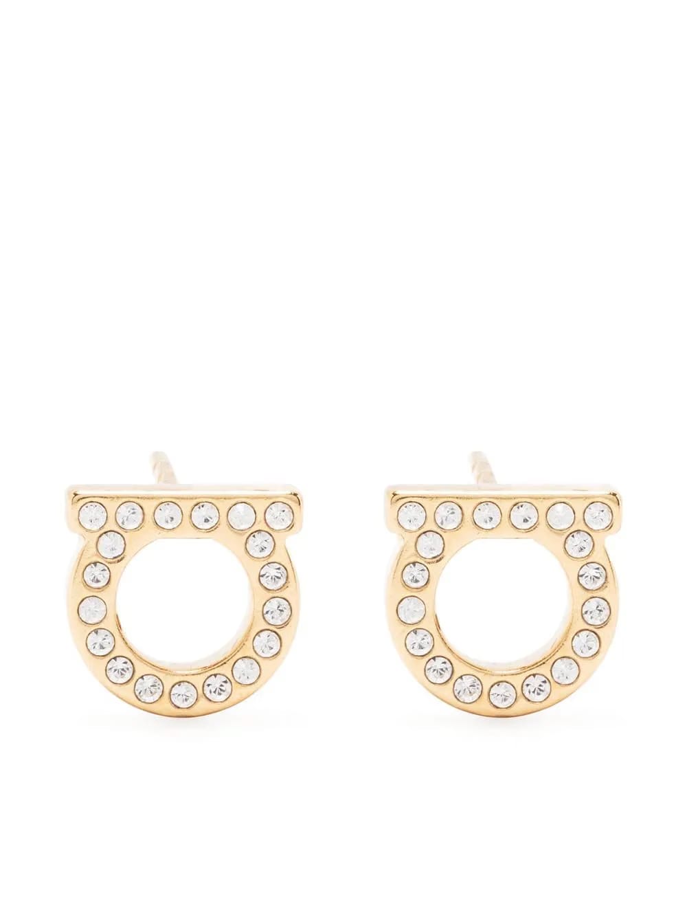 Gancini embellished earrings