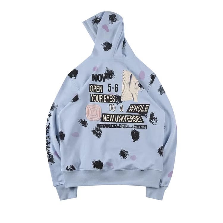 Cactus Jack by Travis Scott See You In Utopia Hoodie Tie Dye