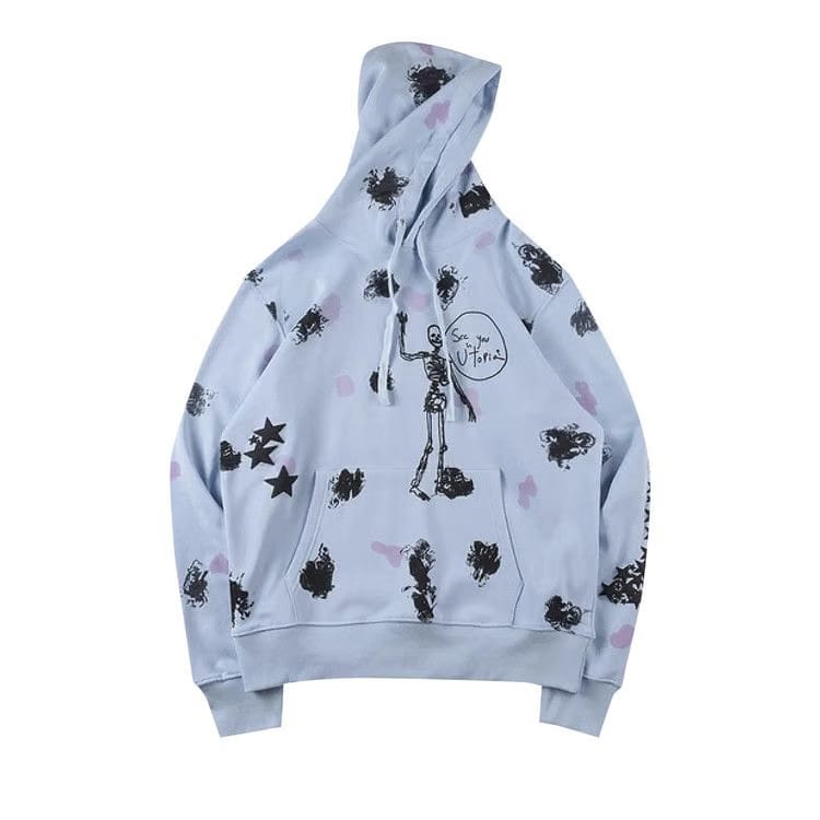 Cactus Jack by Travis Scott See You In Utopia Hoodie Tie Dye