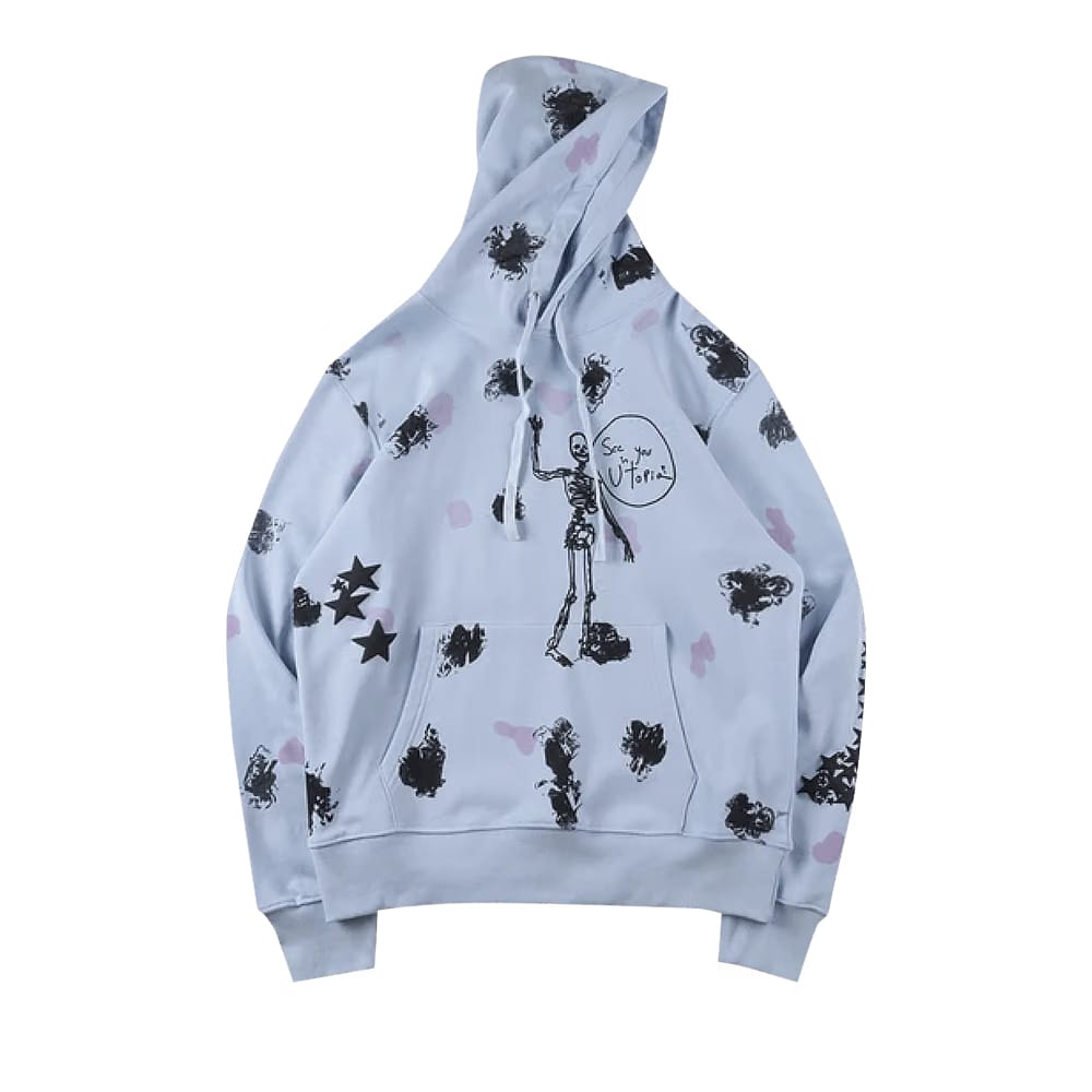 Cactus Jack by Travis Scott See You In Utopia Hoodie Tie Dye