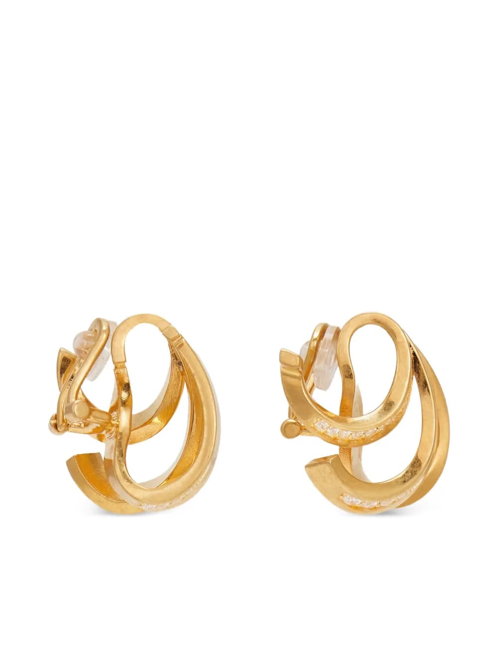 Triple Gancini earrings