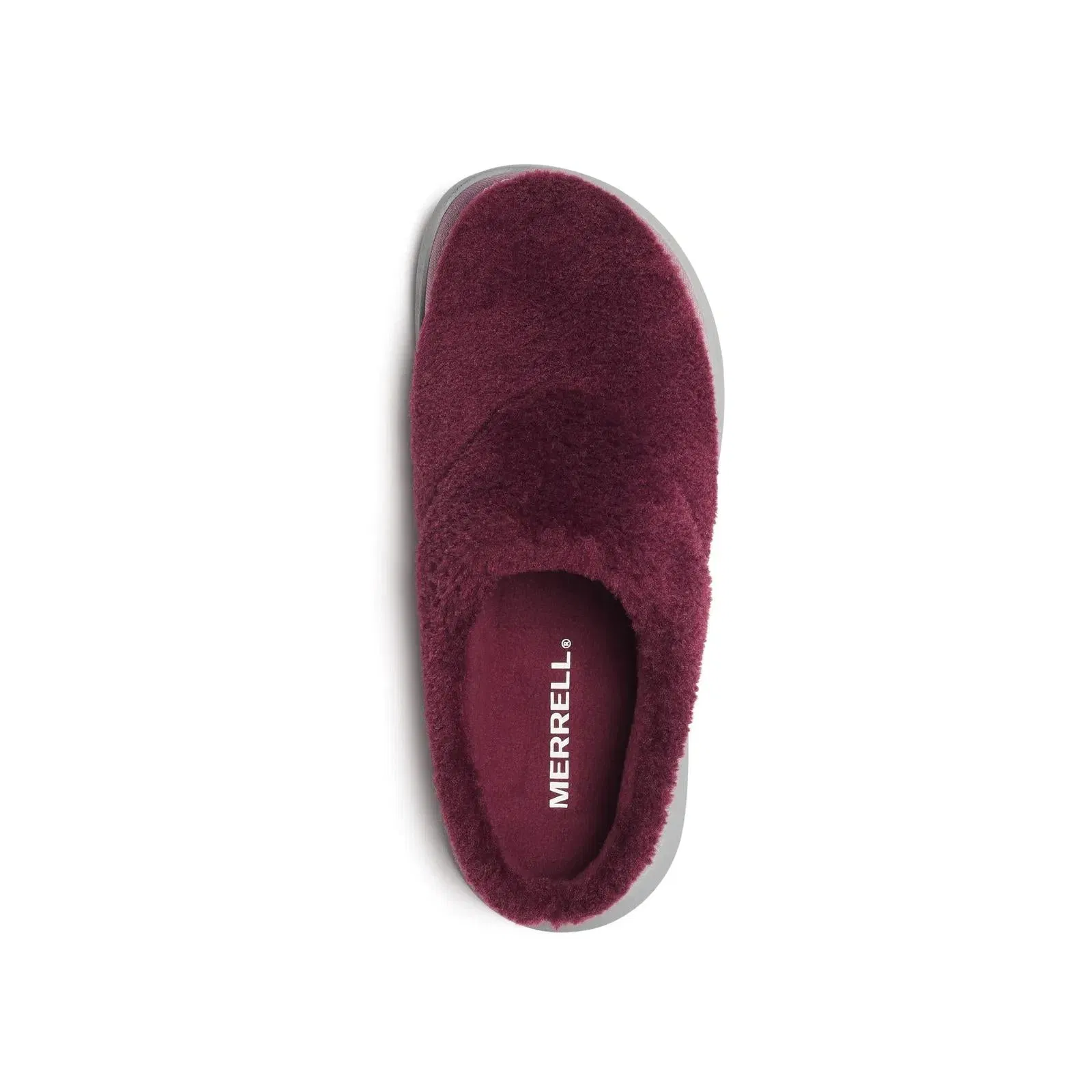 Merrell Women's Hut Moc 2 Slide Cozy Dark Cherry