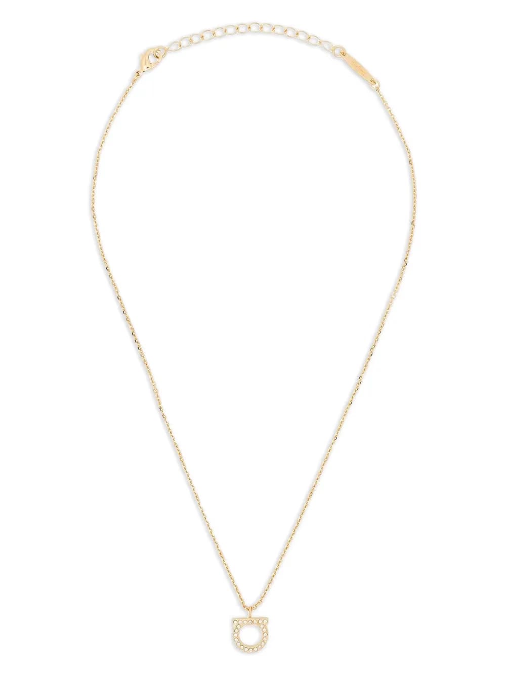 Gancini crystals necklace