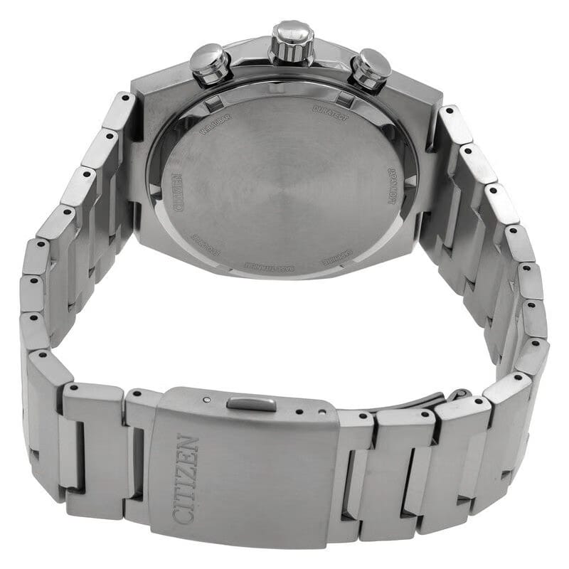 Citizen Zenshin Chrono Chronograph Silver Dial Mens Watch