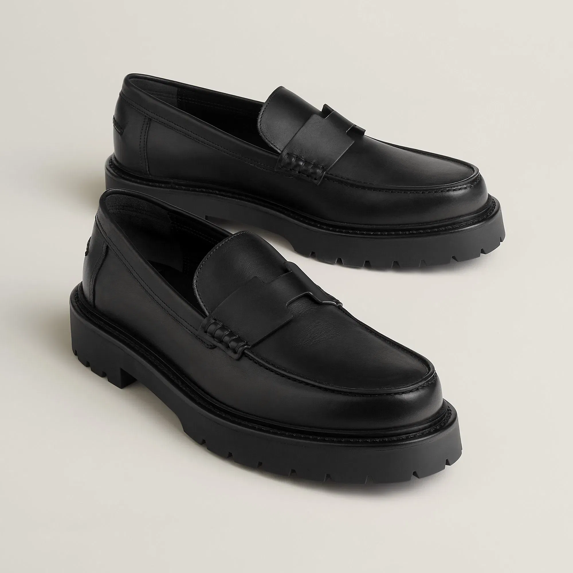 Hermes Klement Loafer Noir