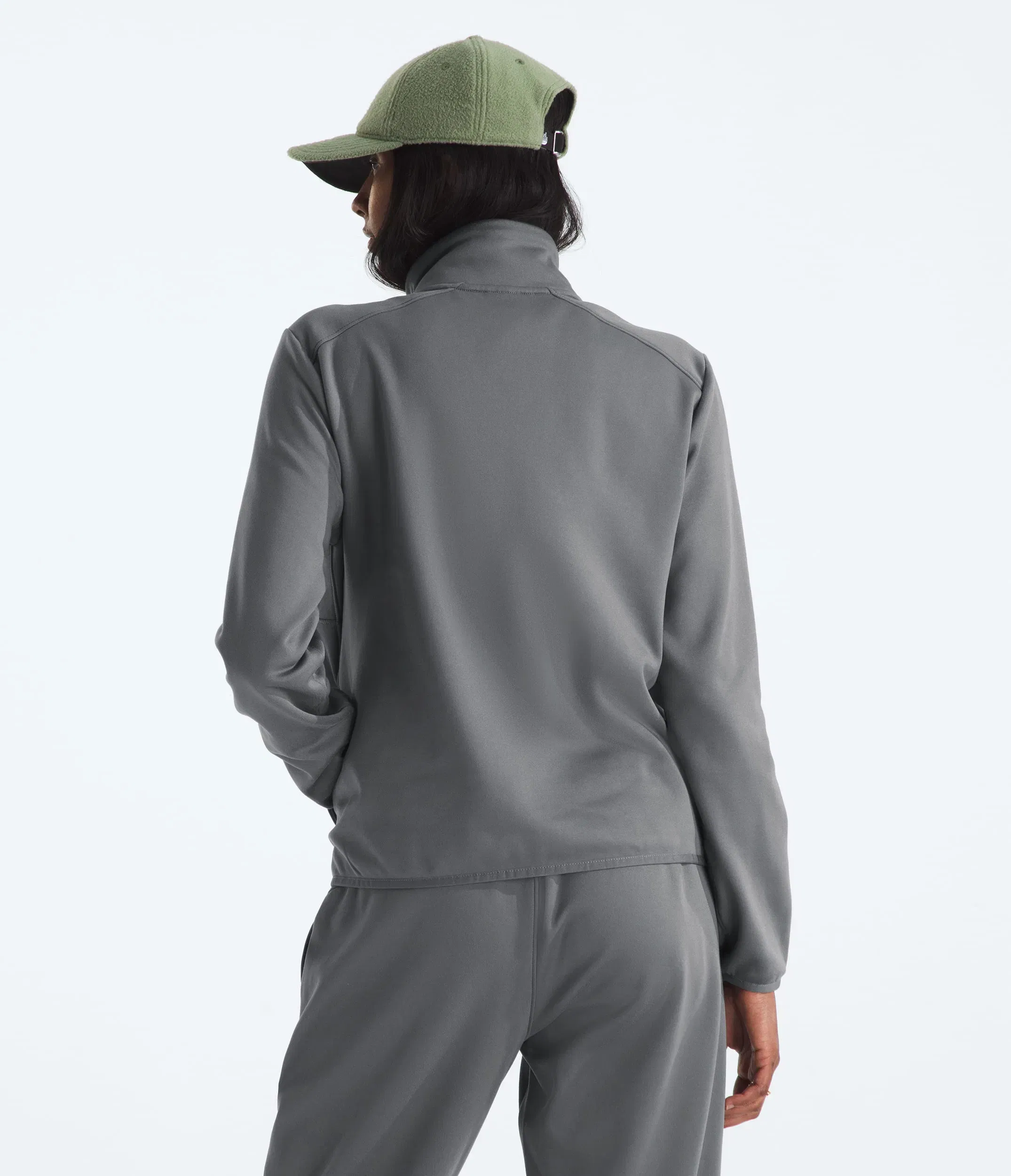 The North Face Women’s TNF™ Performance Fleece Full-Zip Jacket Smoked Pearl