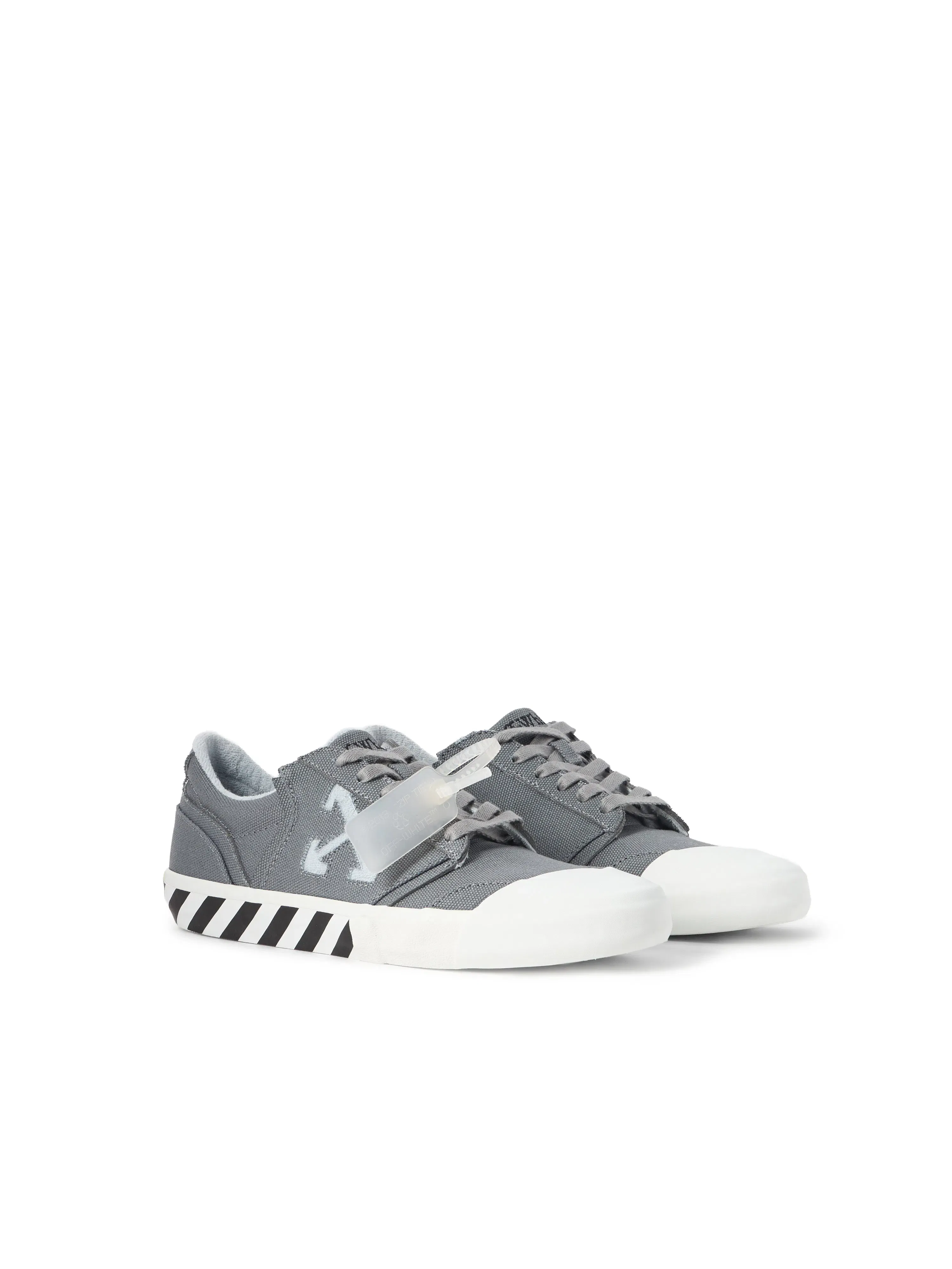 Off-White Vulcanizedanized Undercut Sneakers Grey