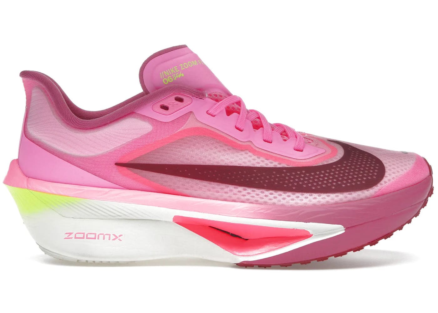 Nike Zoom Fly 6 Pink Spell Bordeaux Womens