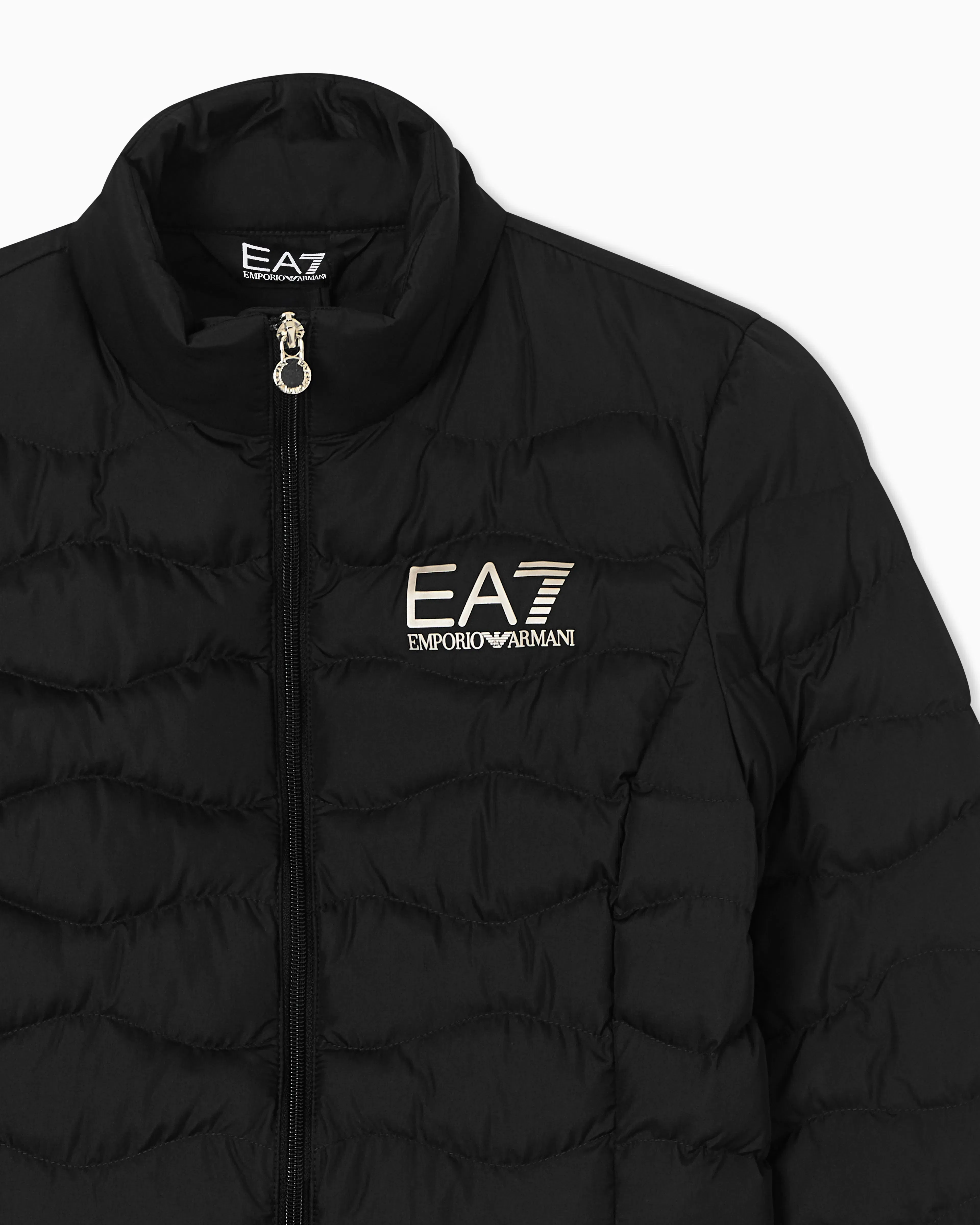 EA7 Windbreaker jacket with wavy striped quilting Core Lady