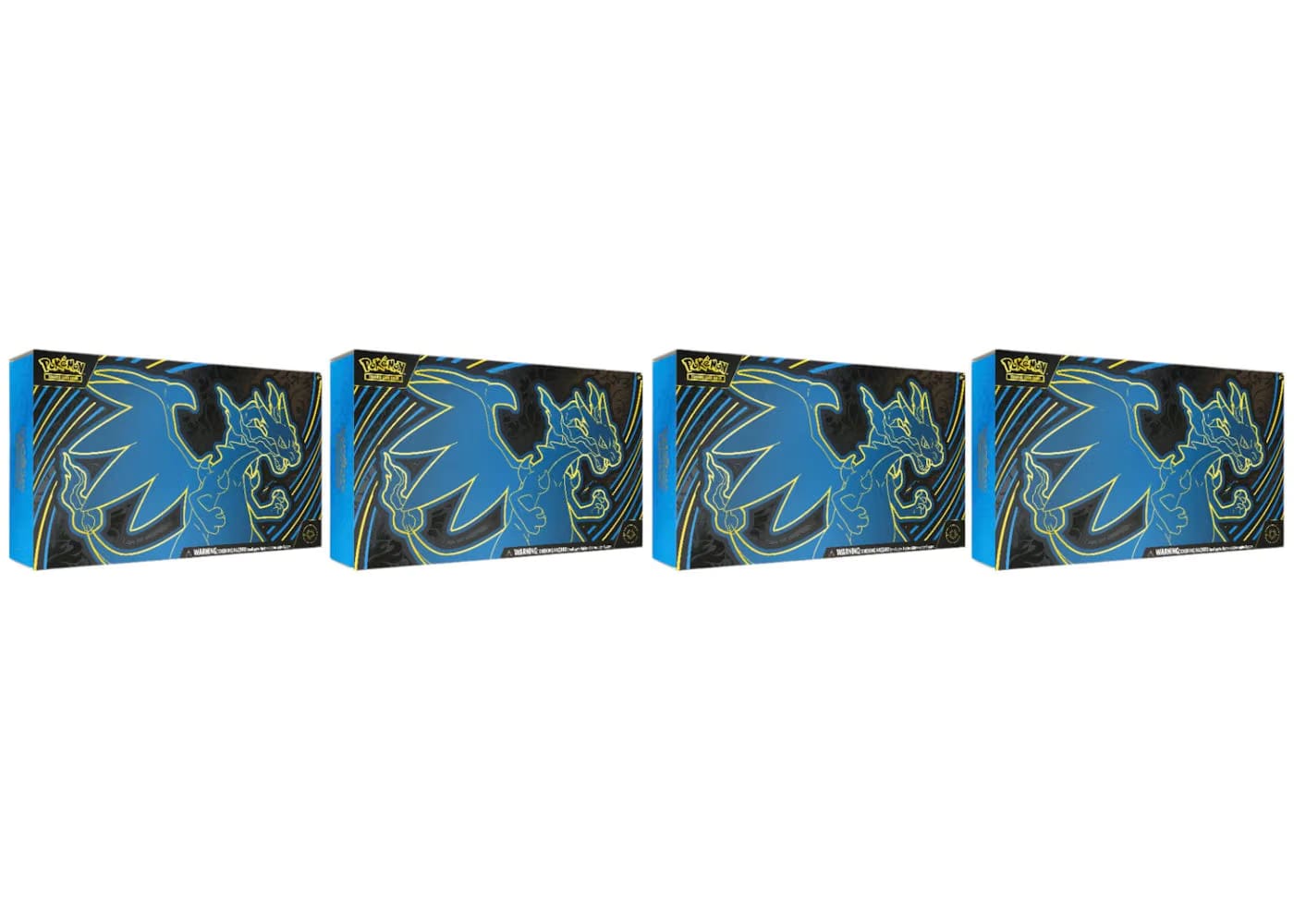 2025 Pokemon Mega Evolution Charizard X Ex Ultra-Premium Collection 4X Lot