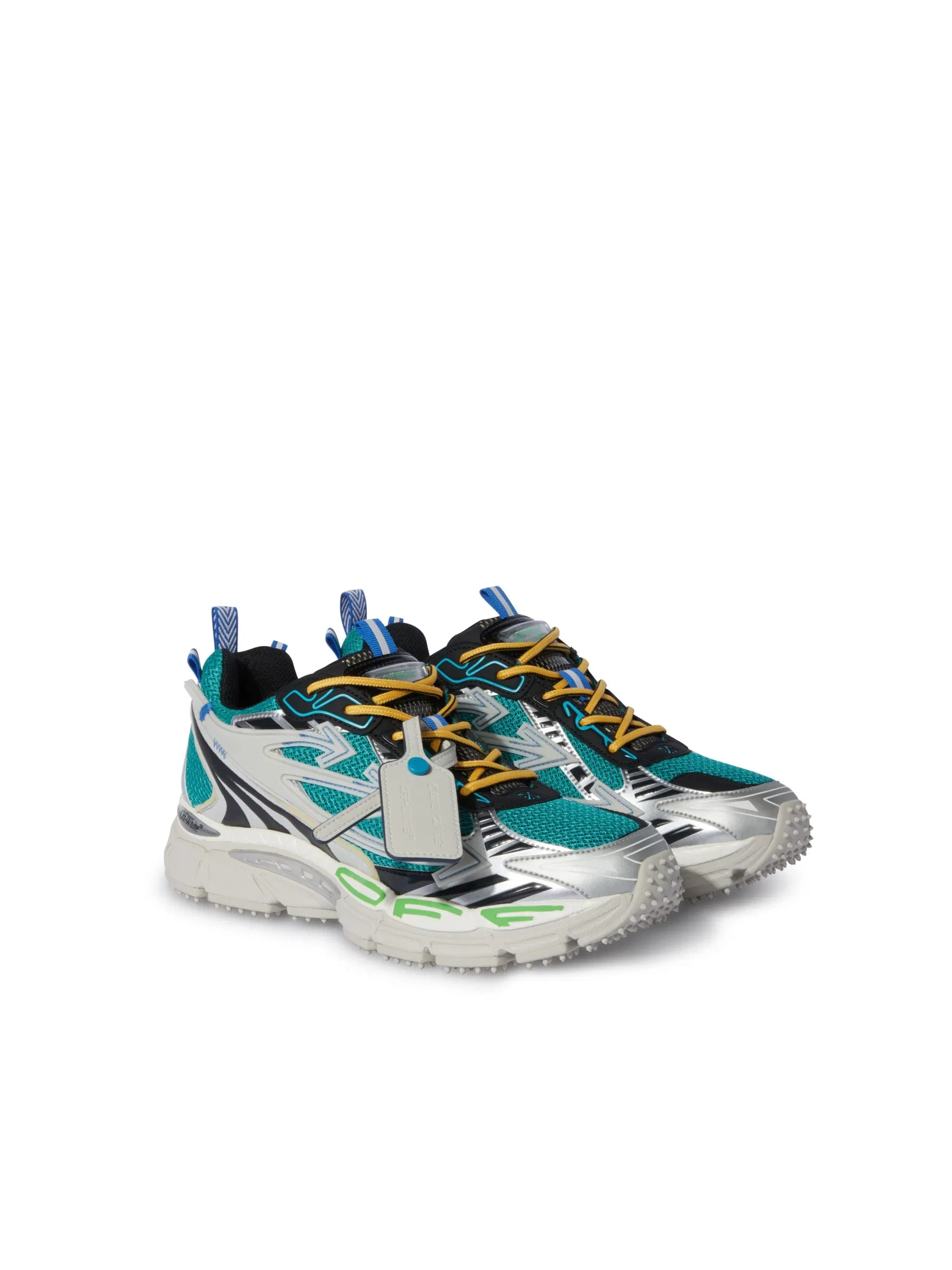 Off-White Be Right Back Sneakers Womens Green