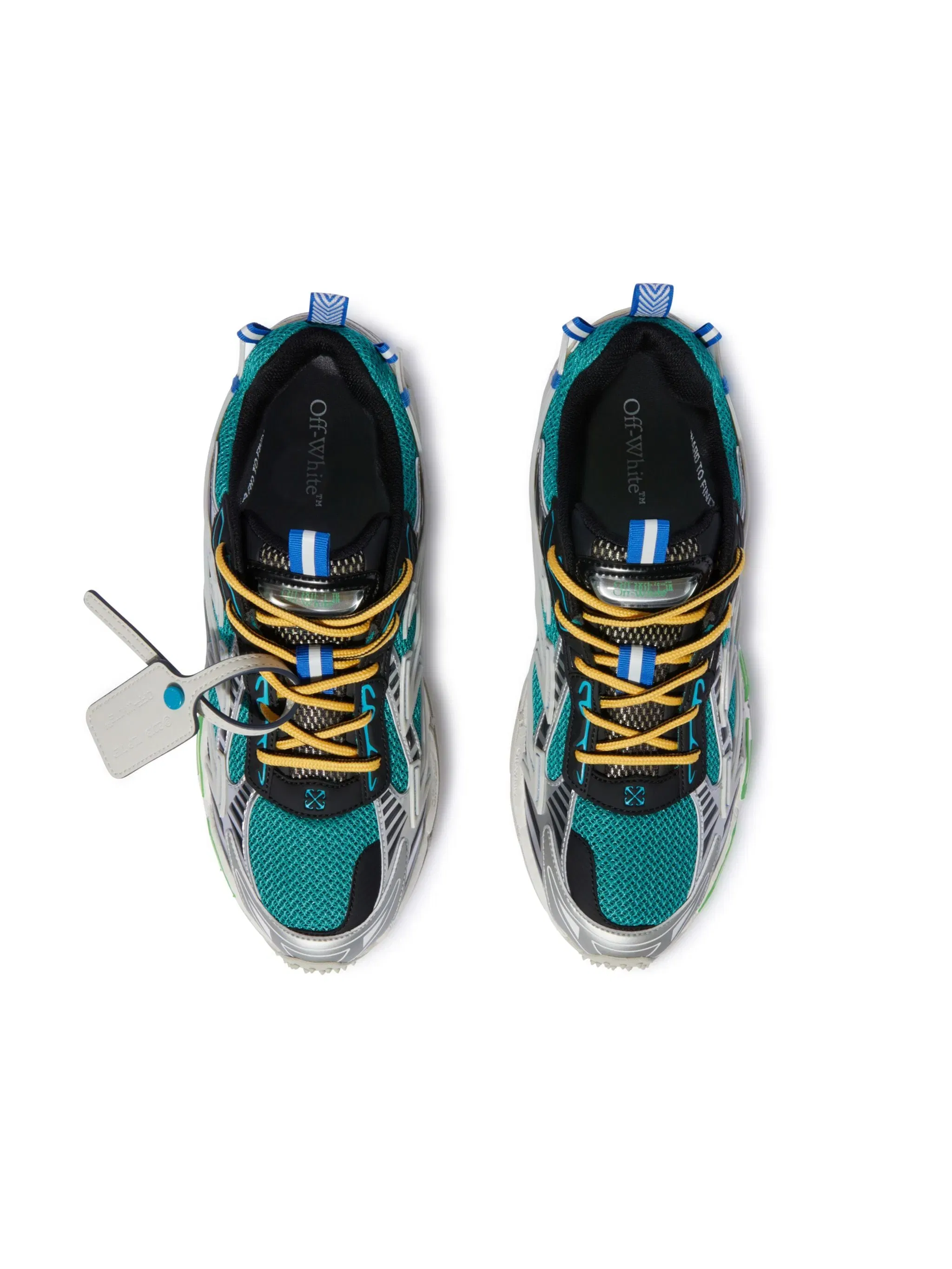 Off-White Be Right Back Sneakers Womens Green