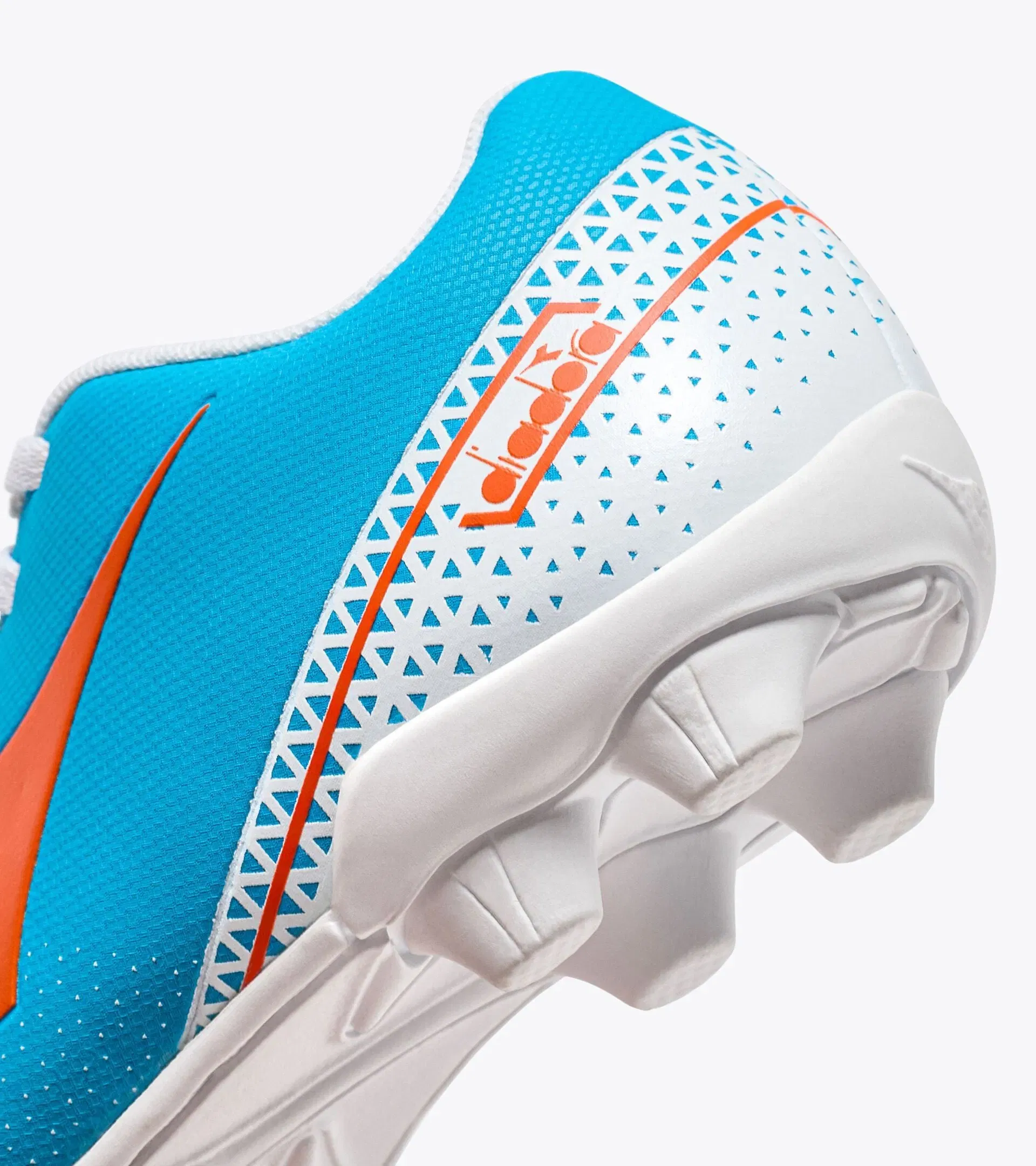 Diadora Pichichi 6 Md Jr Blue Fluo/White/Orange