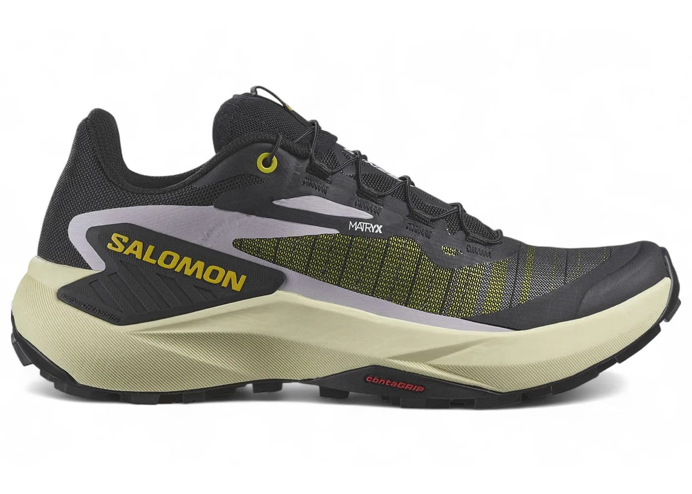 Salomon Genesis Black Sulphur Spring Orchid Petal Womens