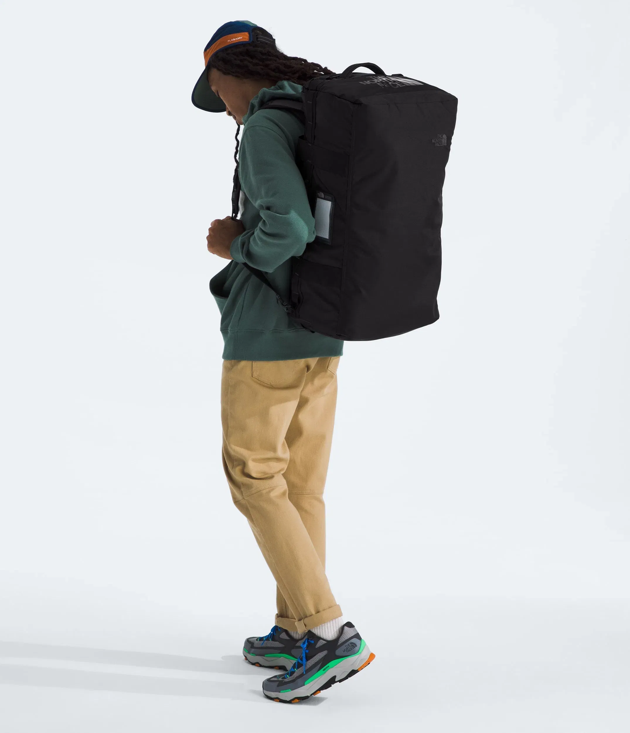 The North Face Base Camp™ Voyager Duffel—62L TNF Black