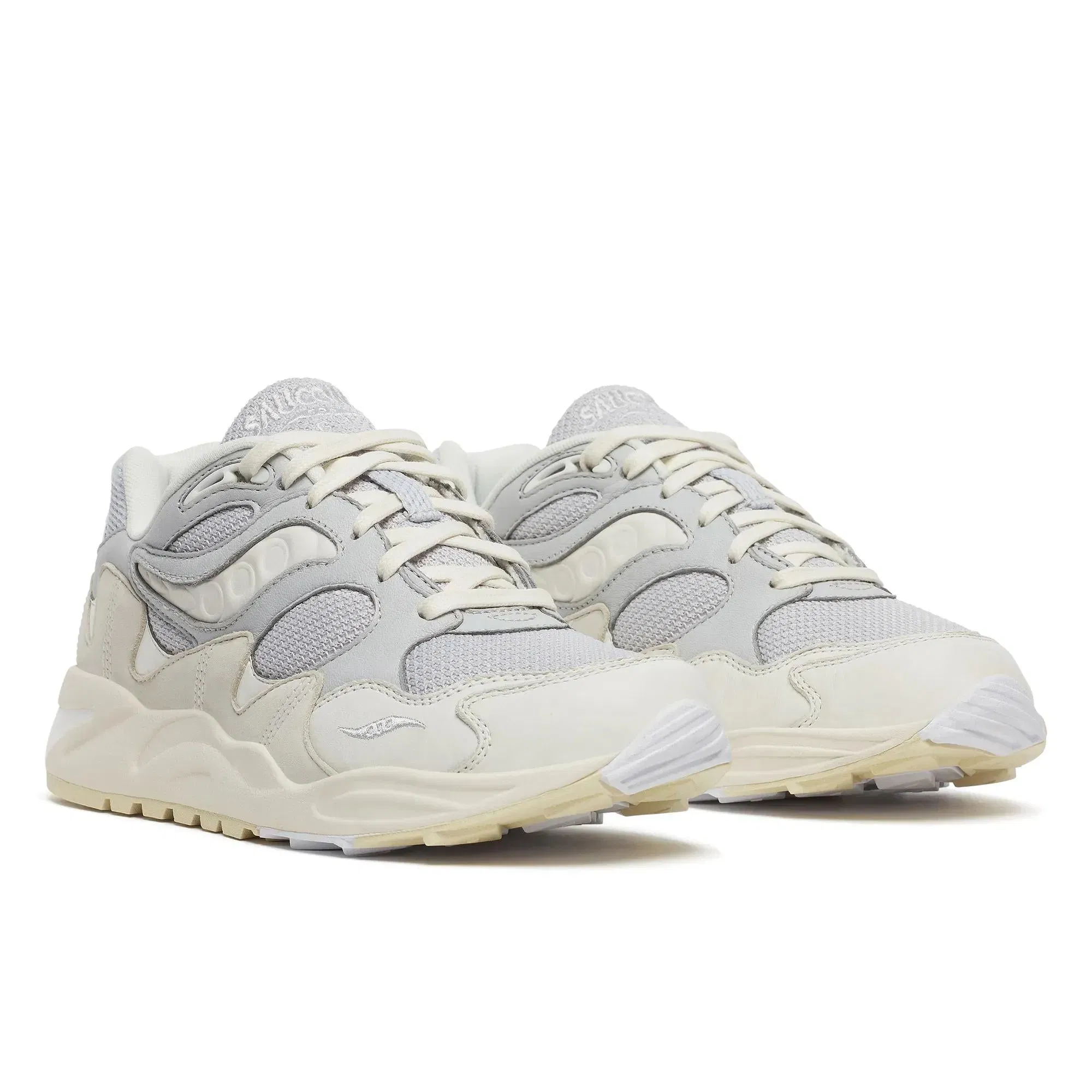 Saucony Grid Shadow 2 Lux Grey | White