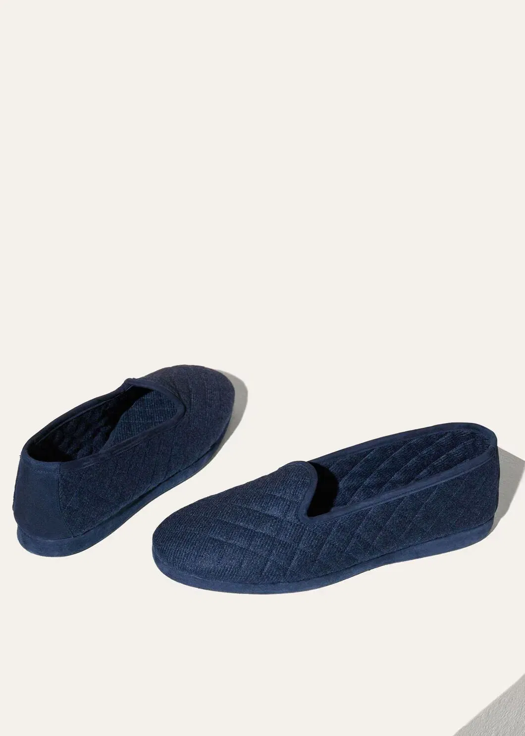 LoroPiana Classic Slipper Sodalite Blue Melange