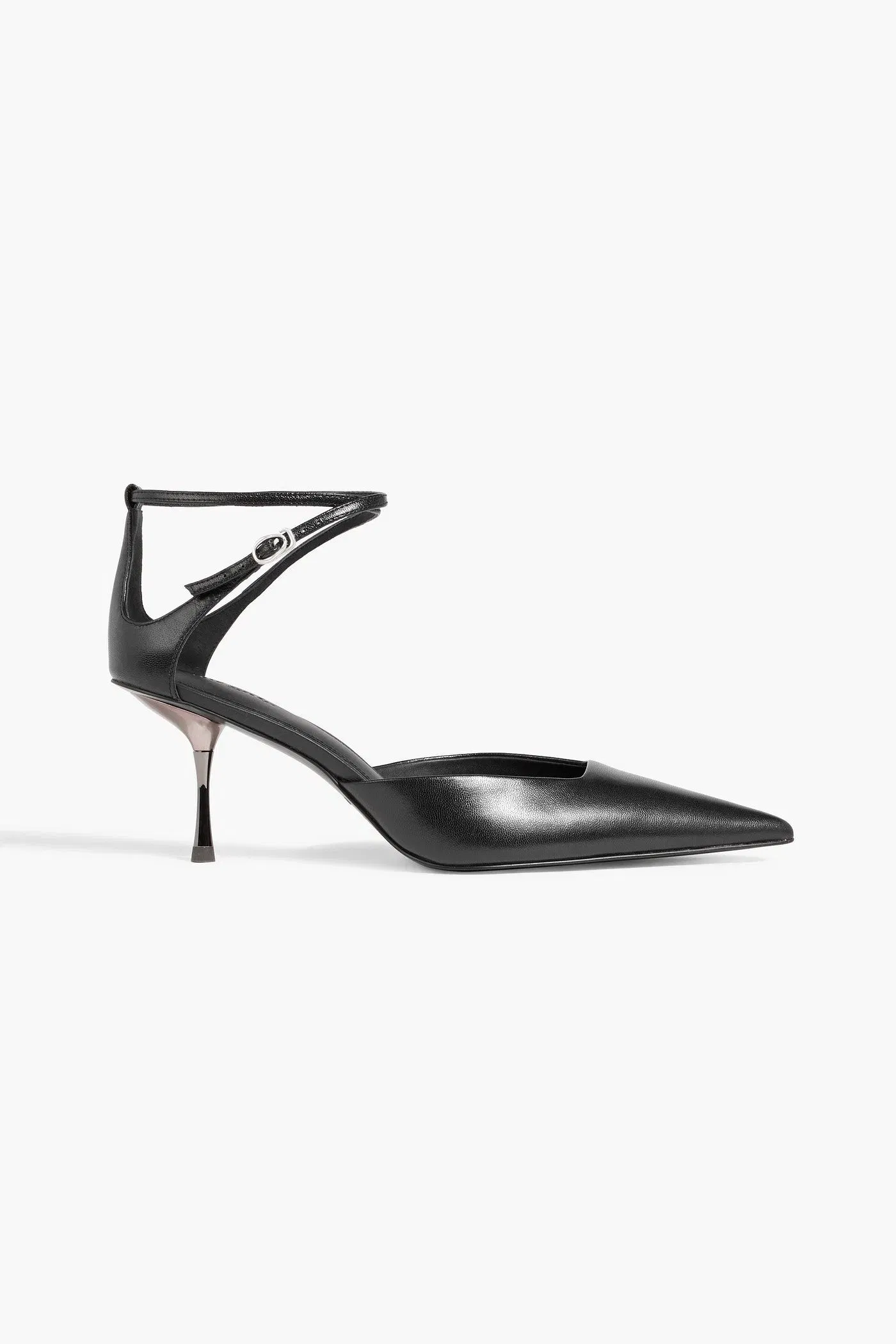 Cult Gaia Valez Leather Pumps Black Women's