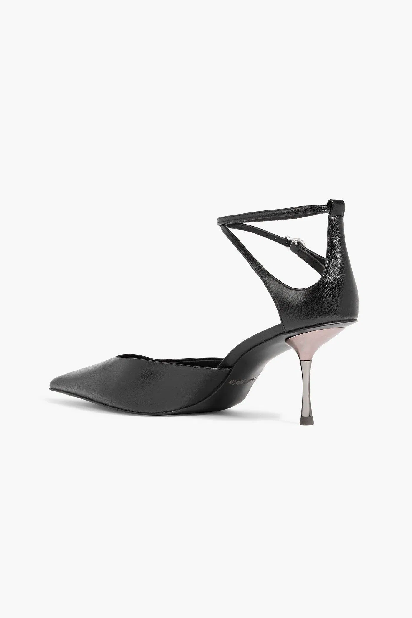Cult Gaia Valez Leather Pumps Black Women's