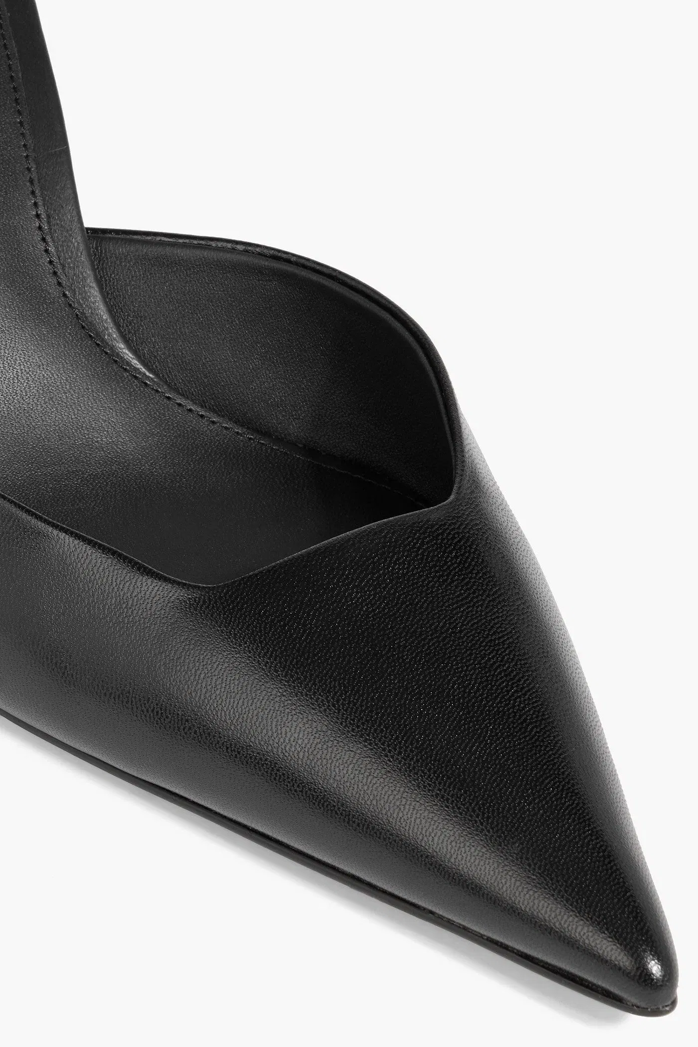 Cult Gaia Valez Leather Pumps Black Women's