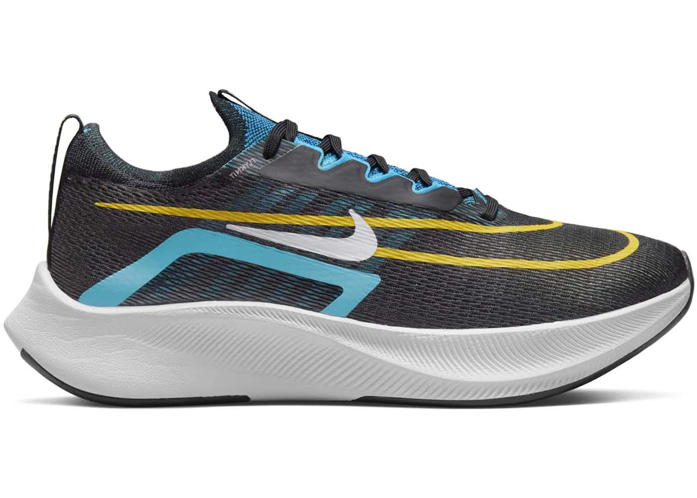 Nike Zoom Fly 4 Black Grey Chlorine