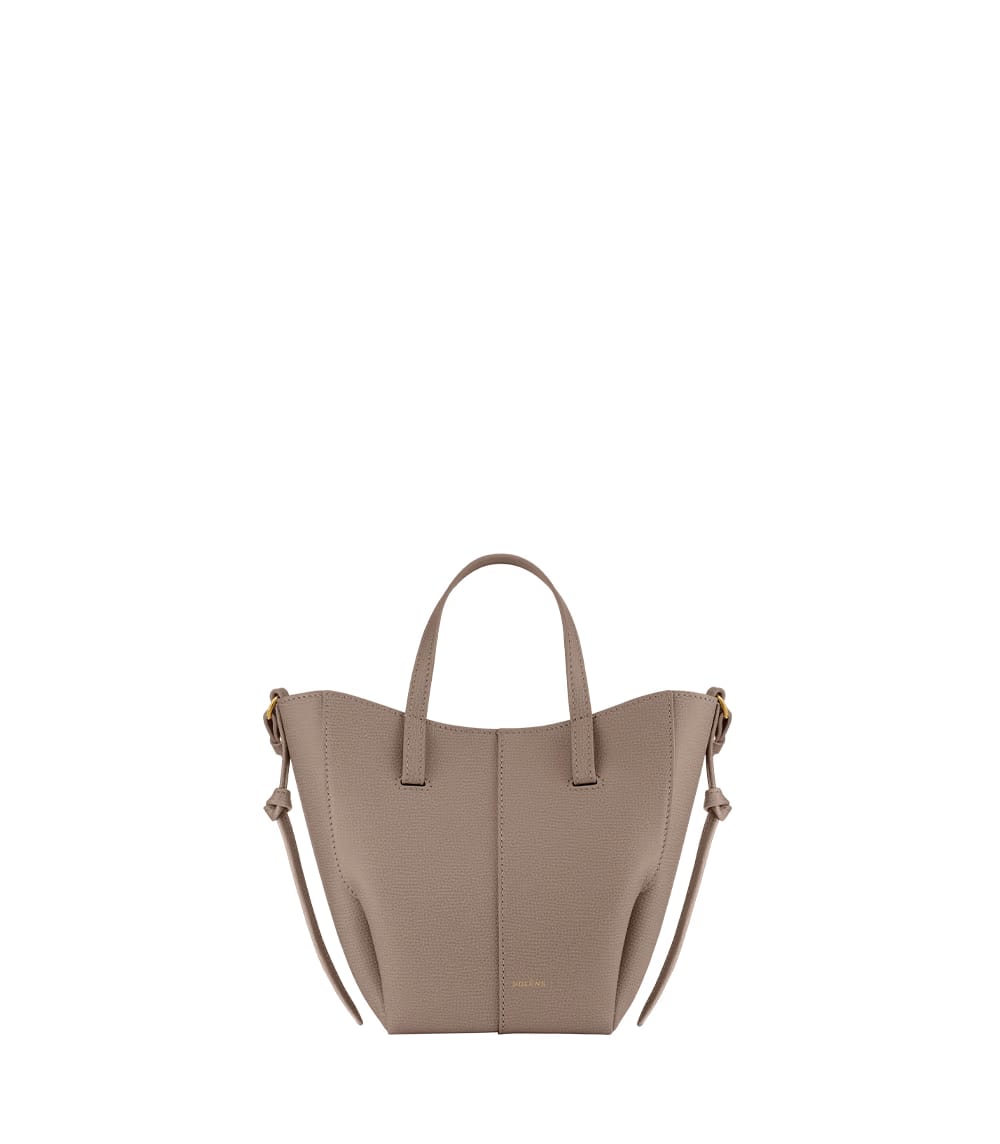 Polene Cyme Tote Nano Textured Taupe