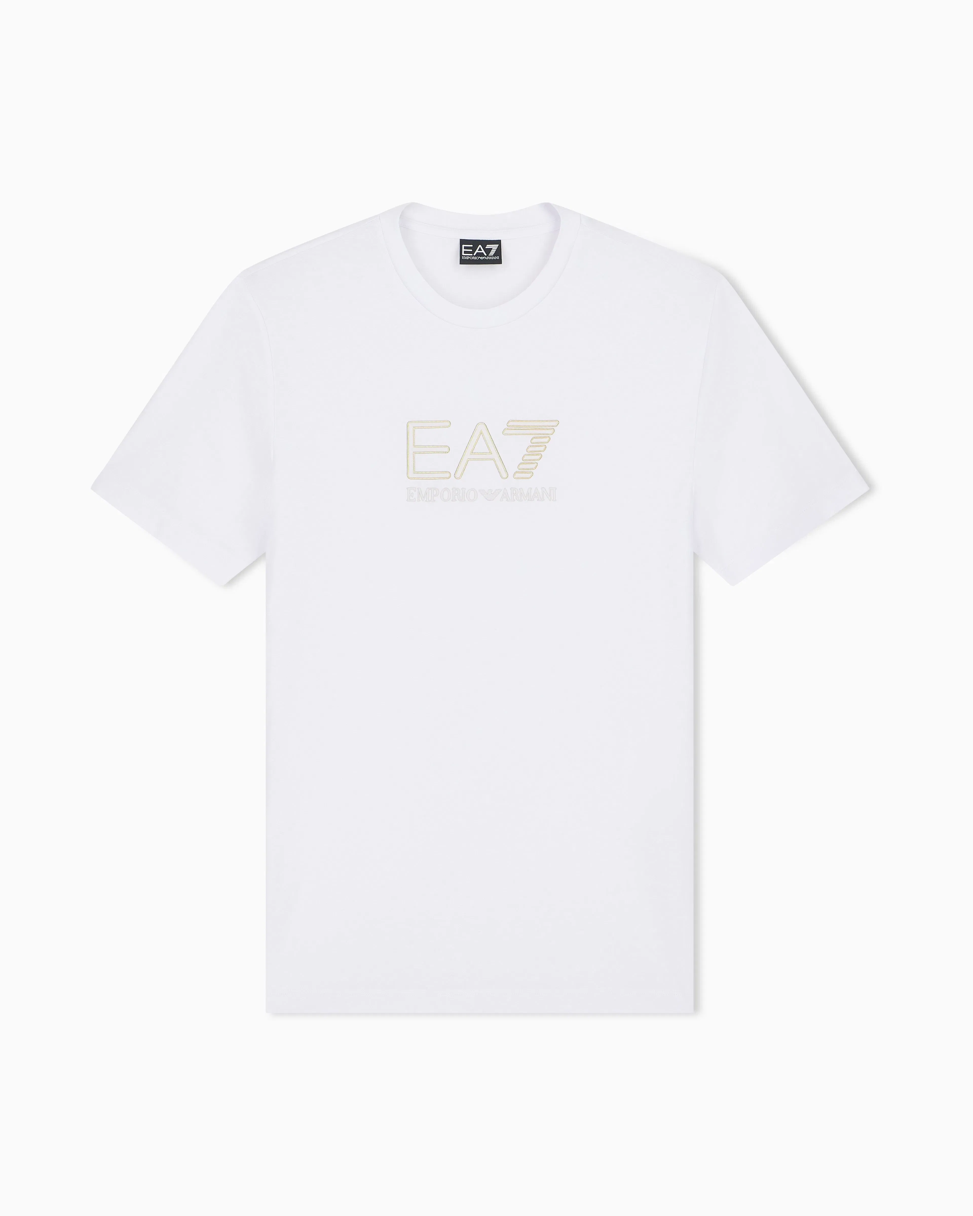 EA7 Regular fit t-shirt Premium Label in viscose with logo