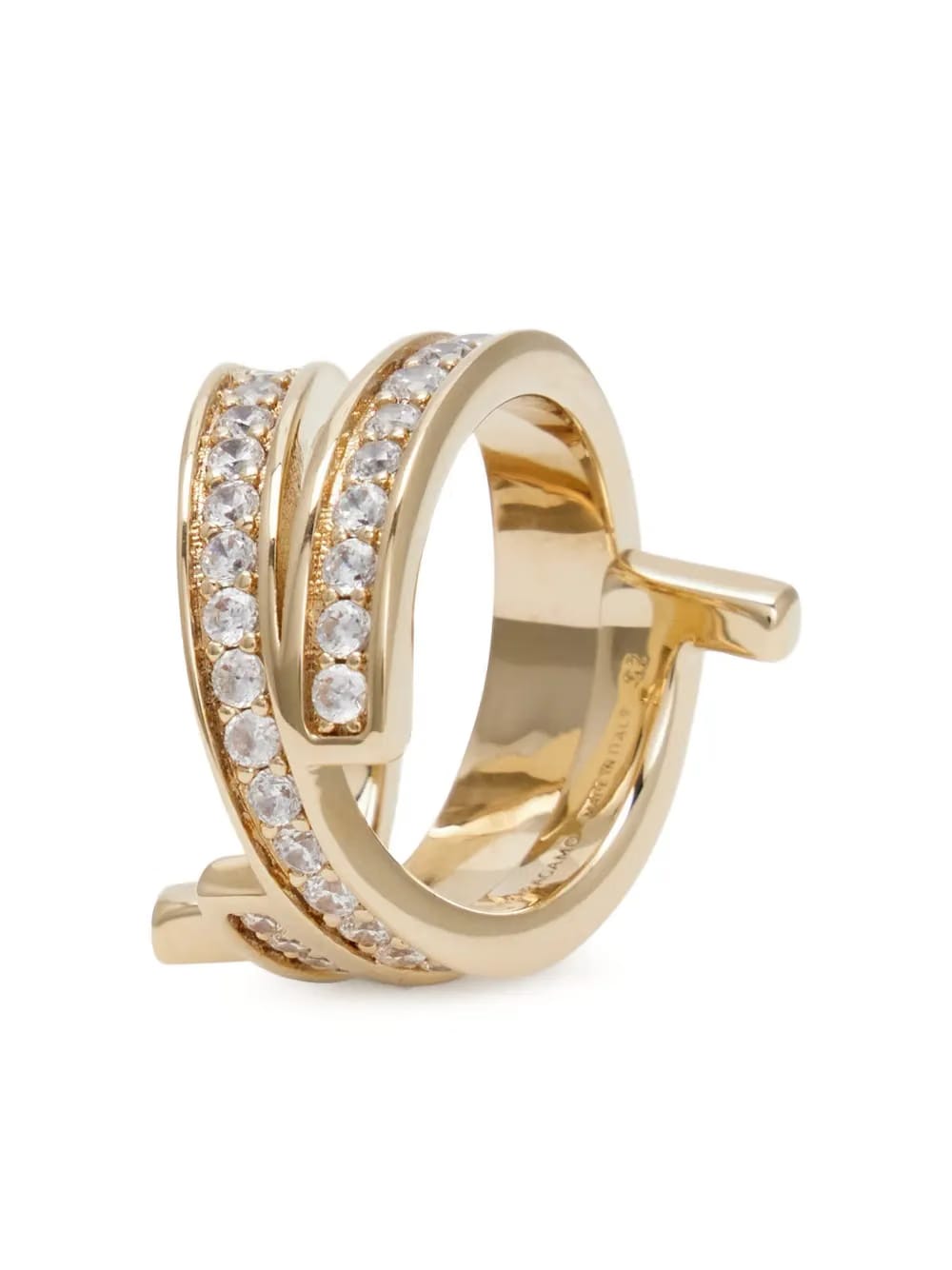 Gancini triple-band ring