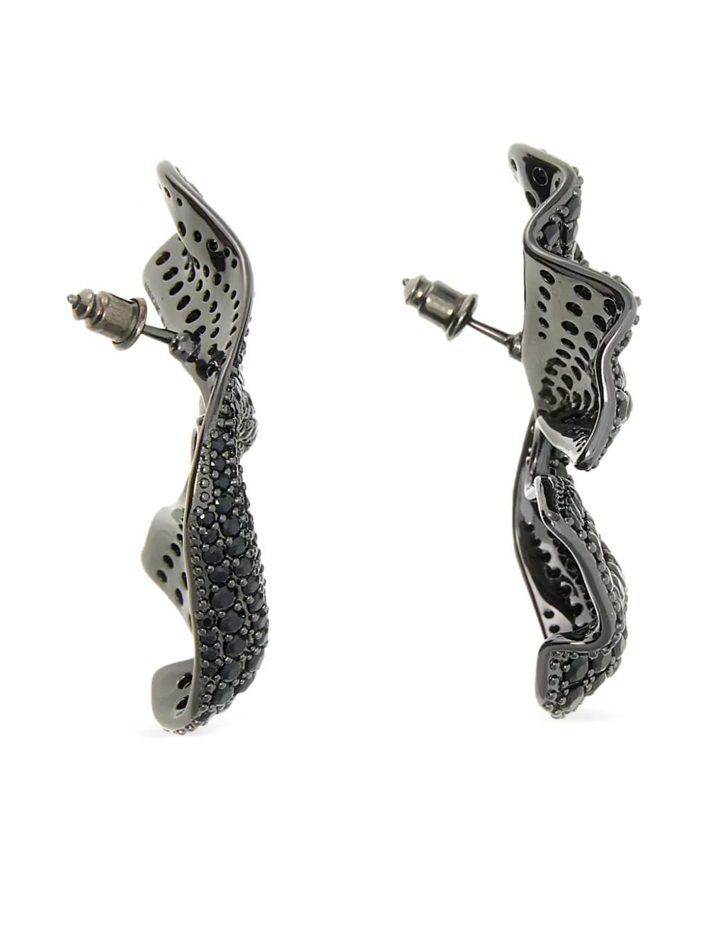 Drape earrings
