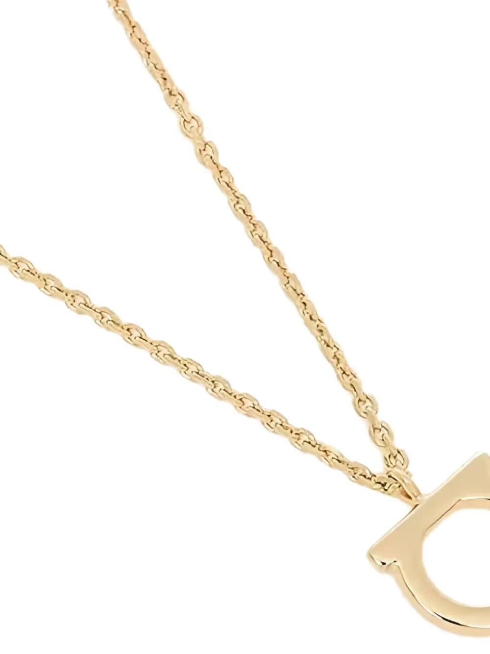 Gancini-charm necklace