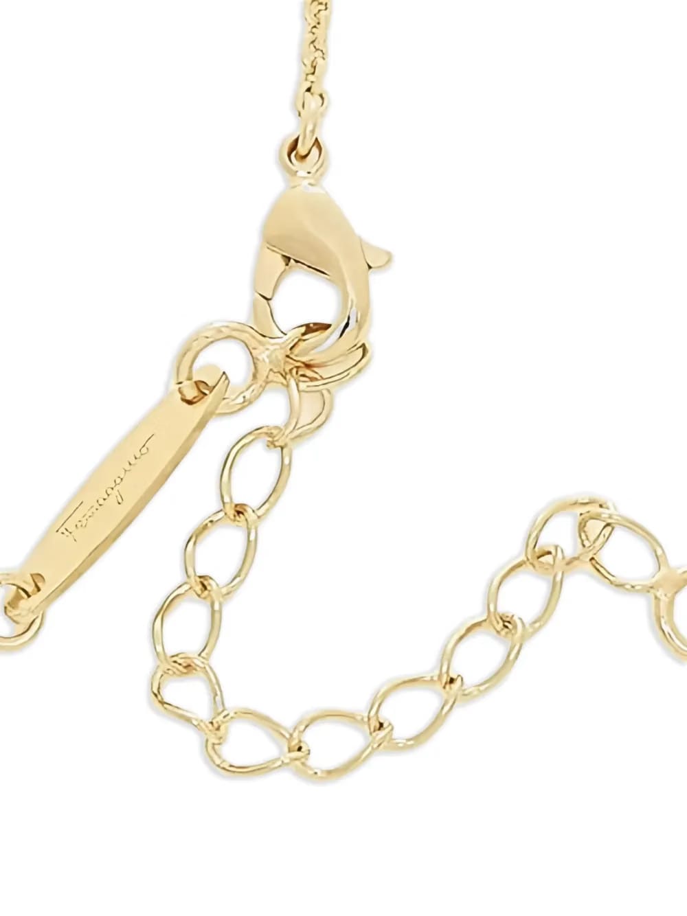 Gancini-charm necklace