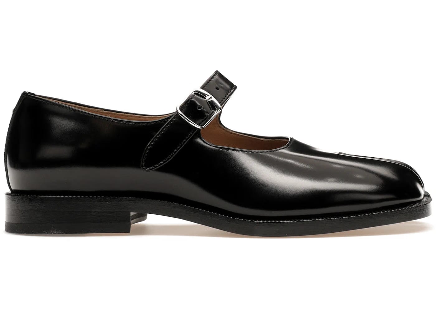 Maison Margiela Tabi Mary Jane Black Womens