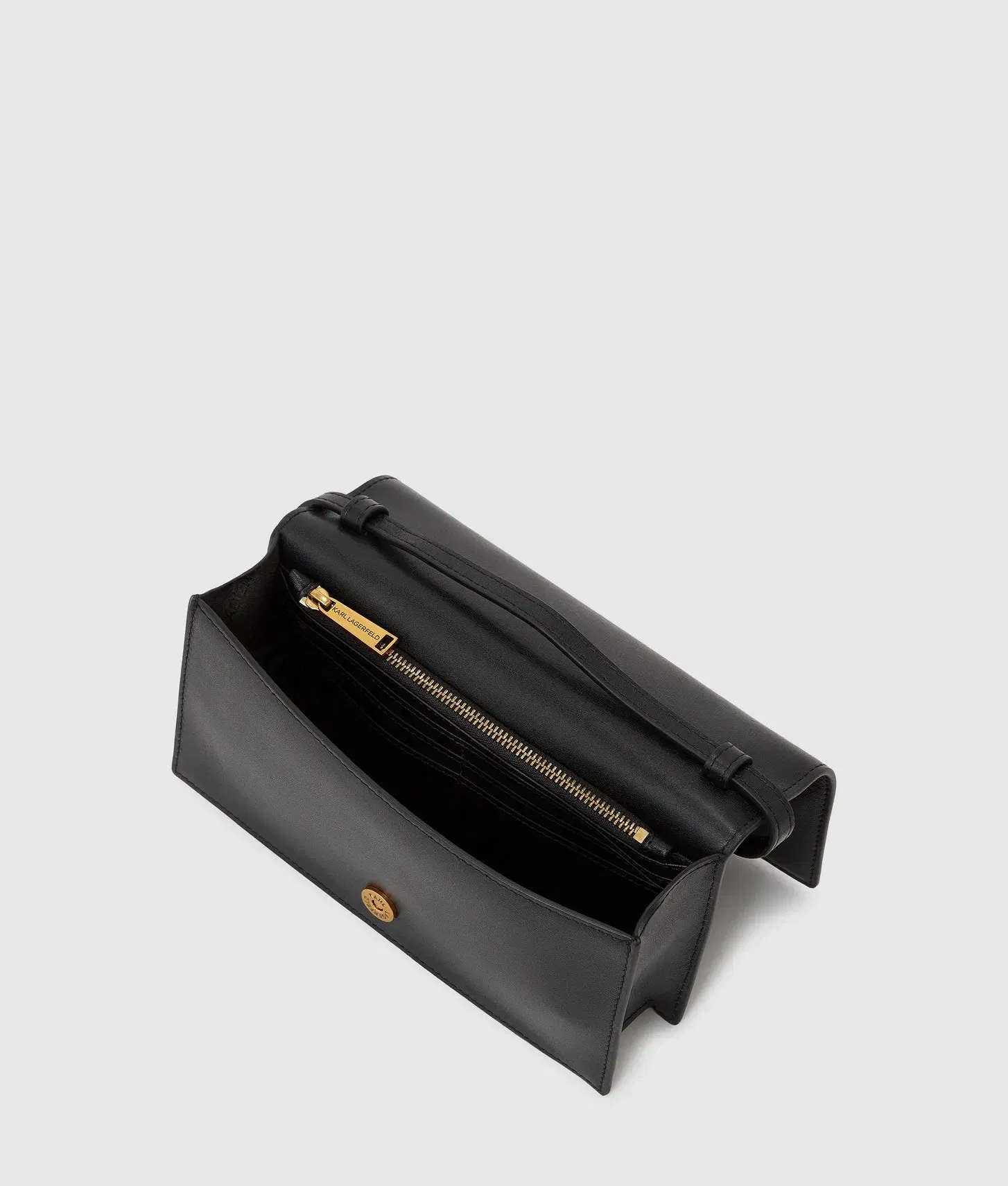 KarlLagerfeld Kautograph Mini Crossbody Bag Black/Gold