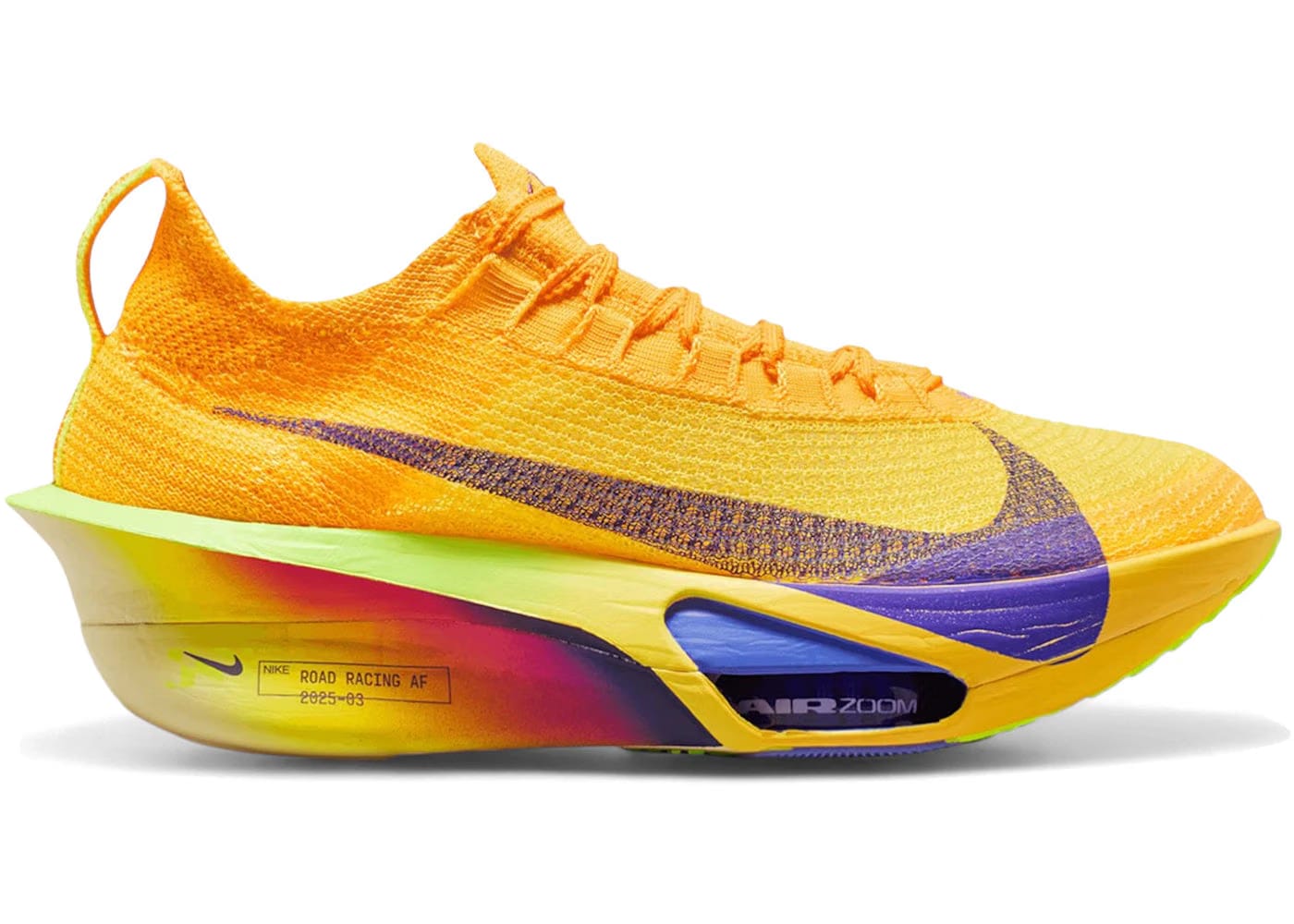 Nike Air Zoom Alphafly Next 3 La 26.2 Laser Orange Indigo Burst Womens