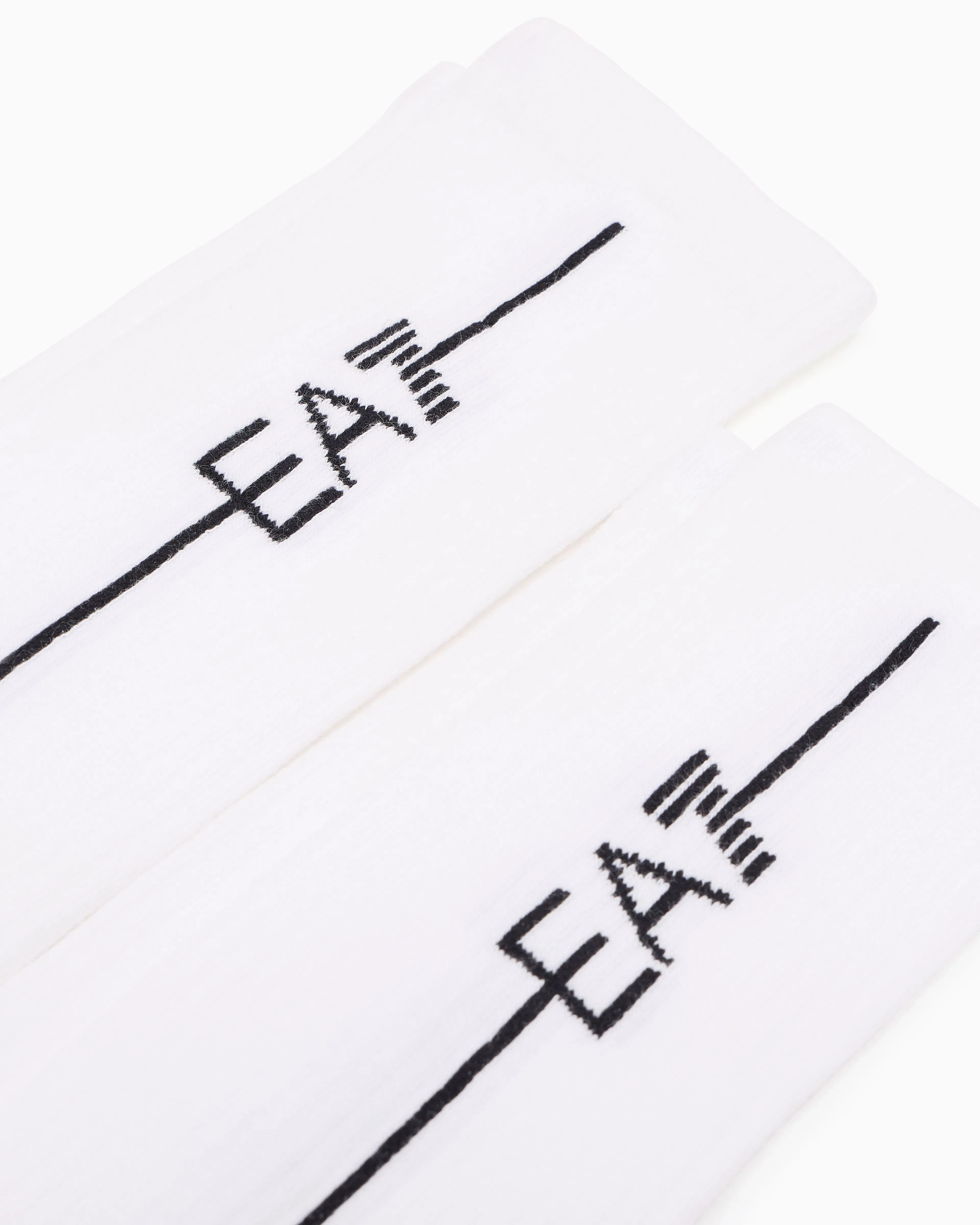 EA7 Training socks with jacquard logo Unisex Train Socks