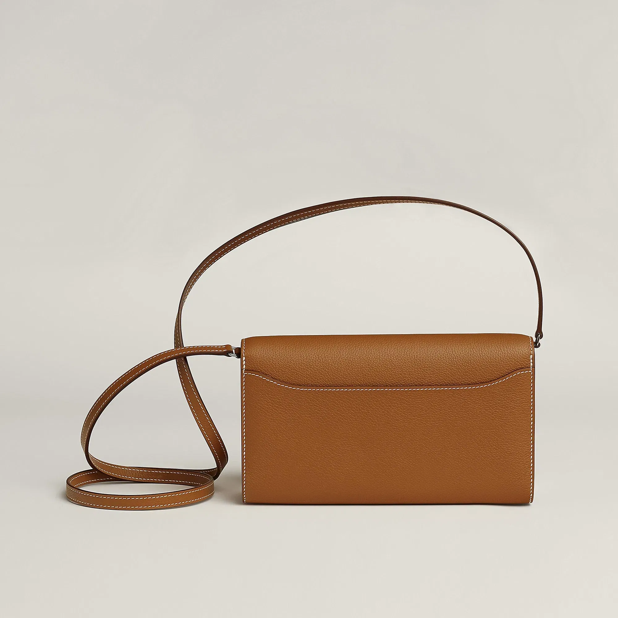 Hermes Constance To Go Wallet Bleu Thalassa