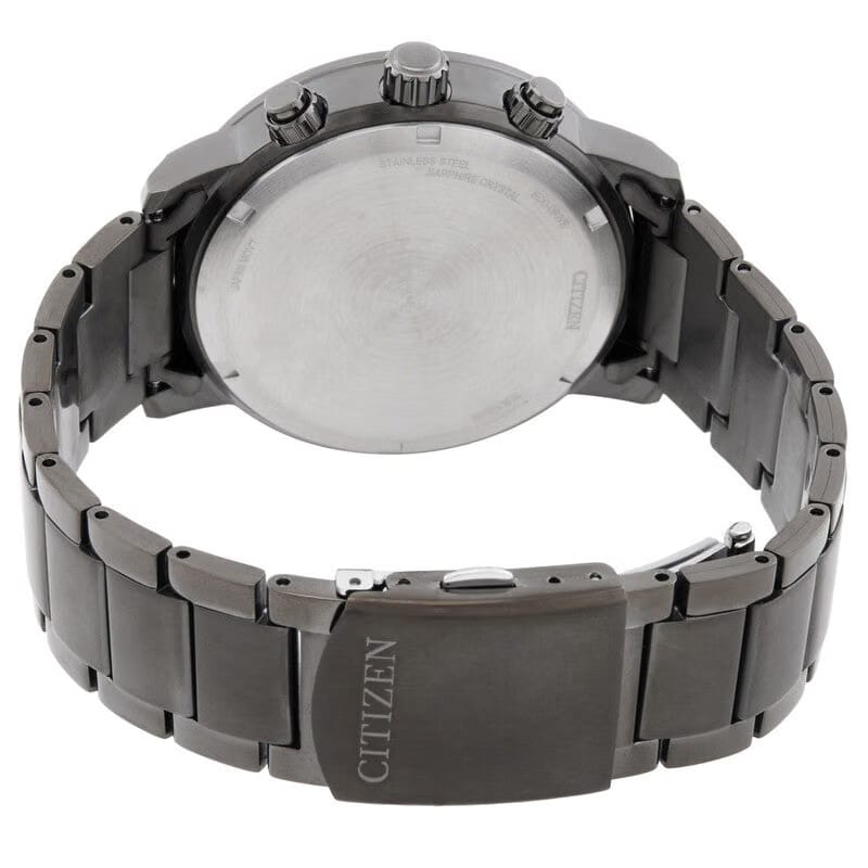 Citizen Eco-Drive Chronograph Grey Dial Mens Watch