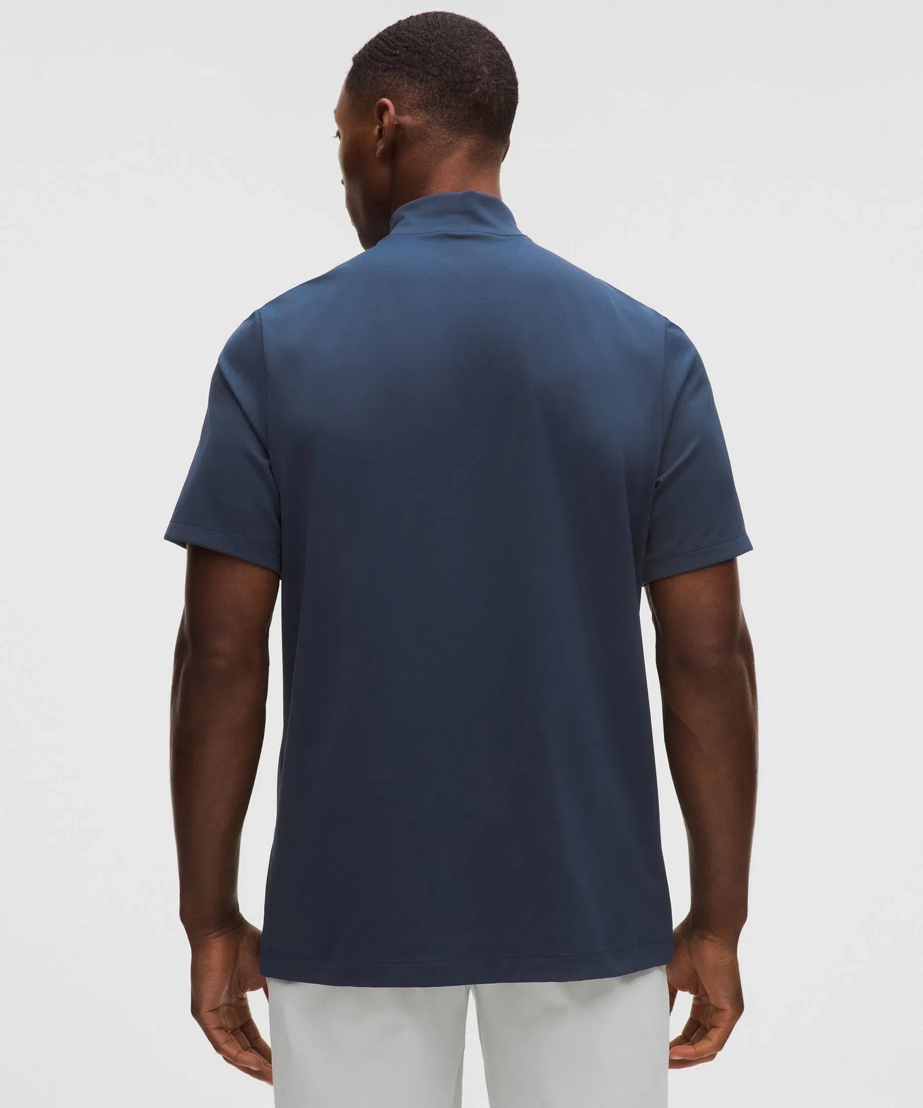 Lululemon Pique Slim-Fit Mockneck Shirt
