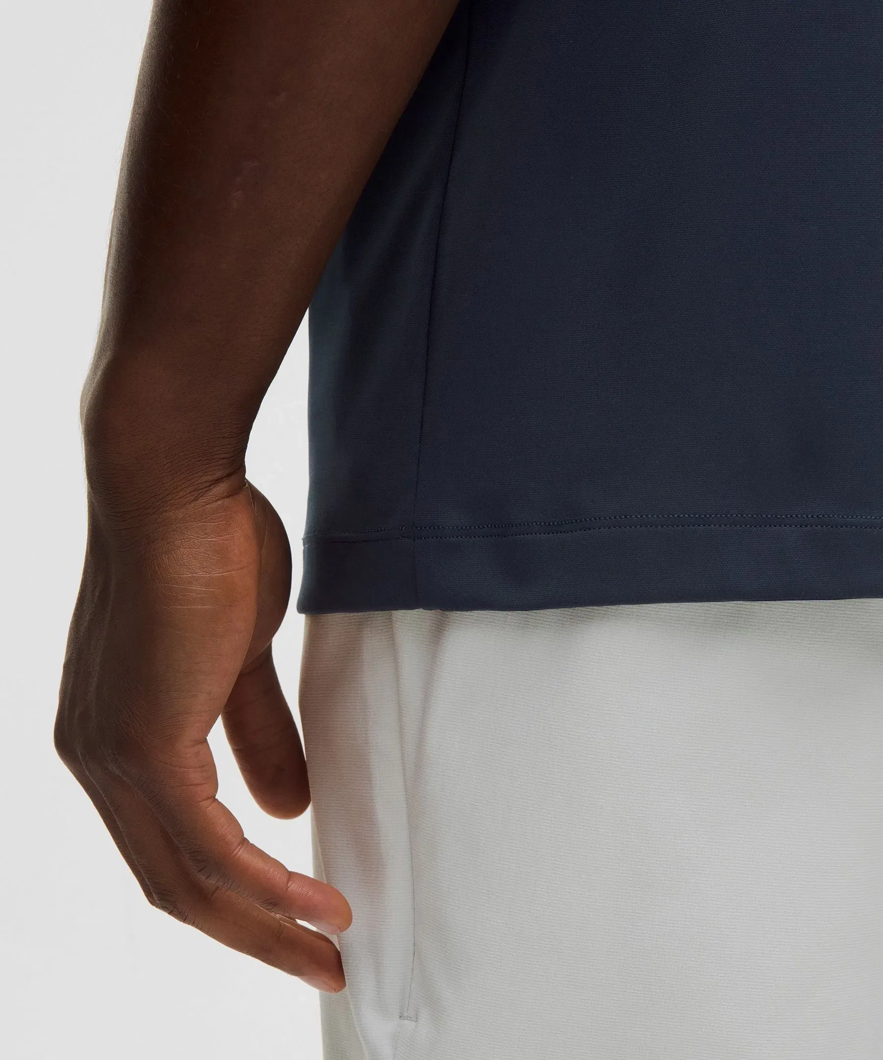 Lululemon Pique Slim-Fit Mockneck Shirt