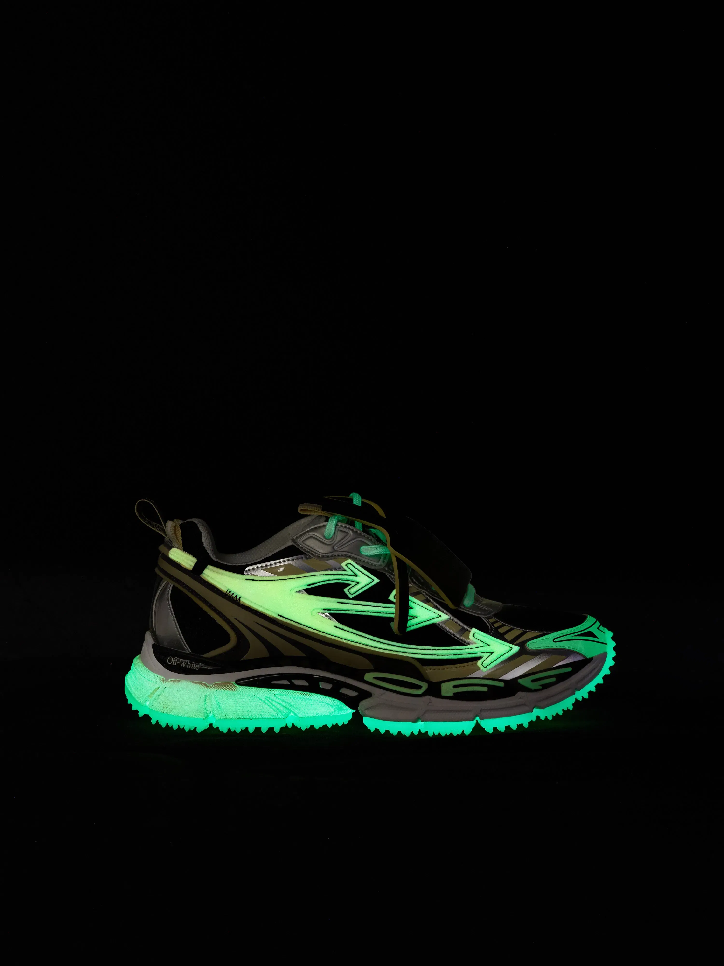 Off-White Be Right Back Glowinthedark Sneakers Black