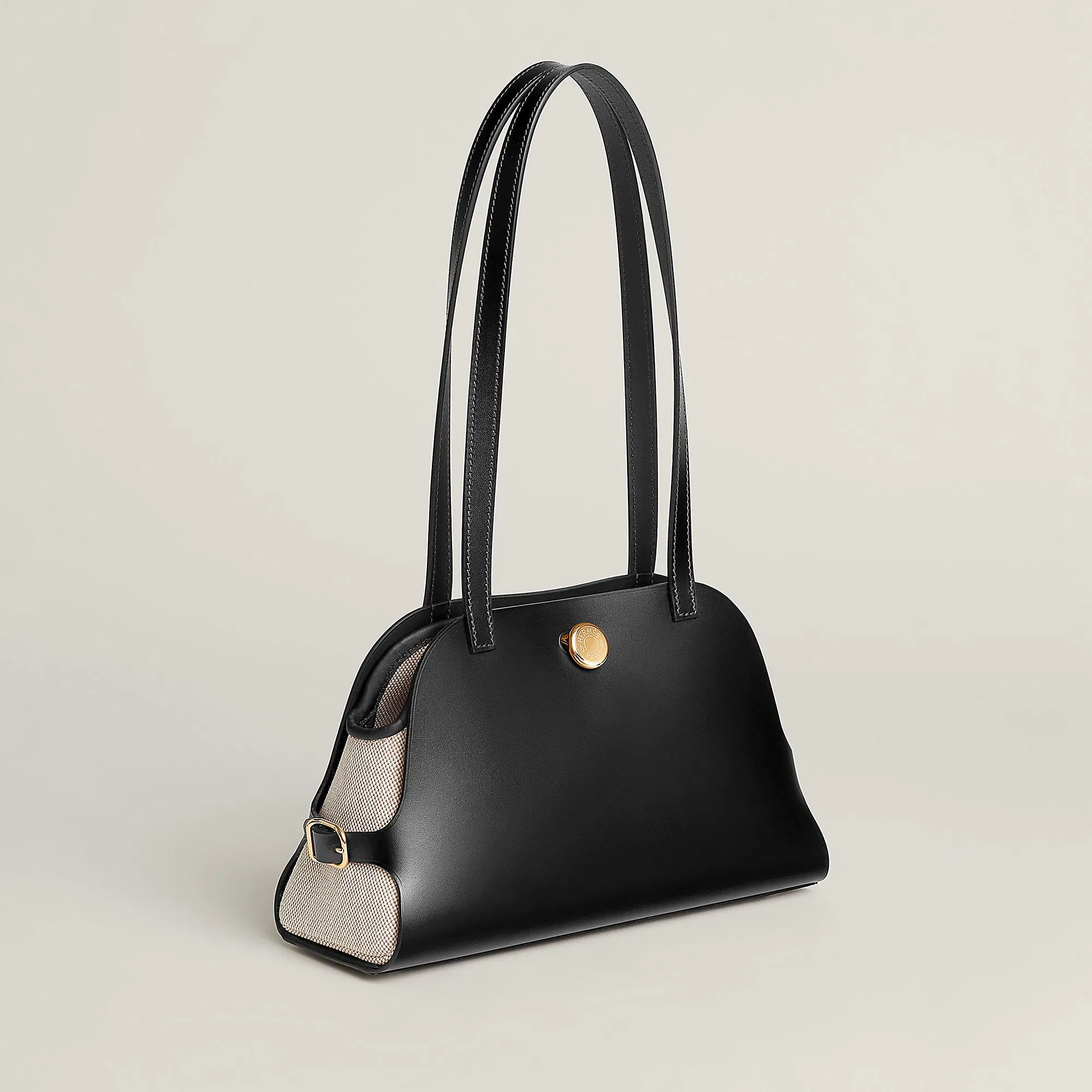 Hermes Tablier Sellier Bag Noir