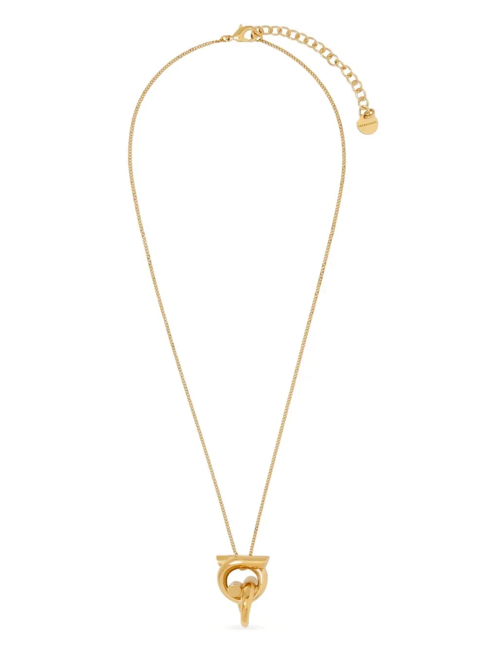 Gancini-pendant necklace