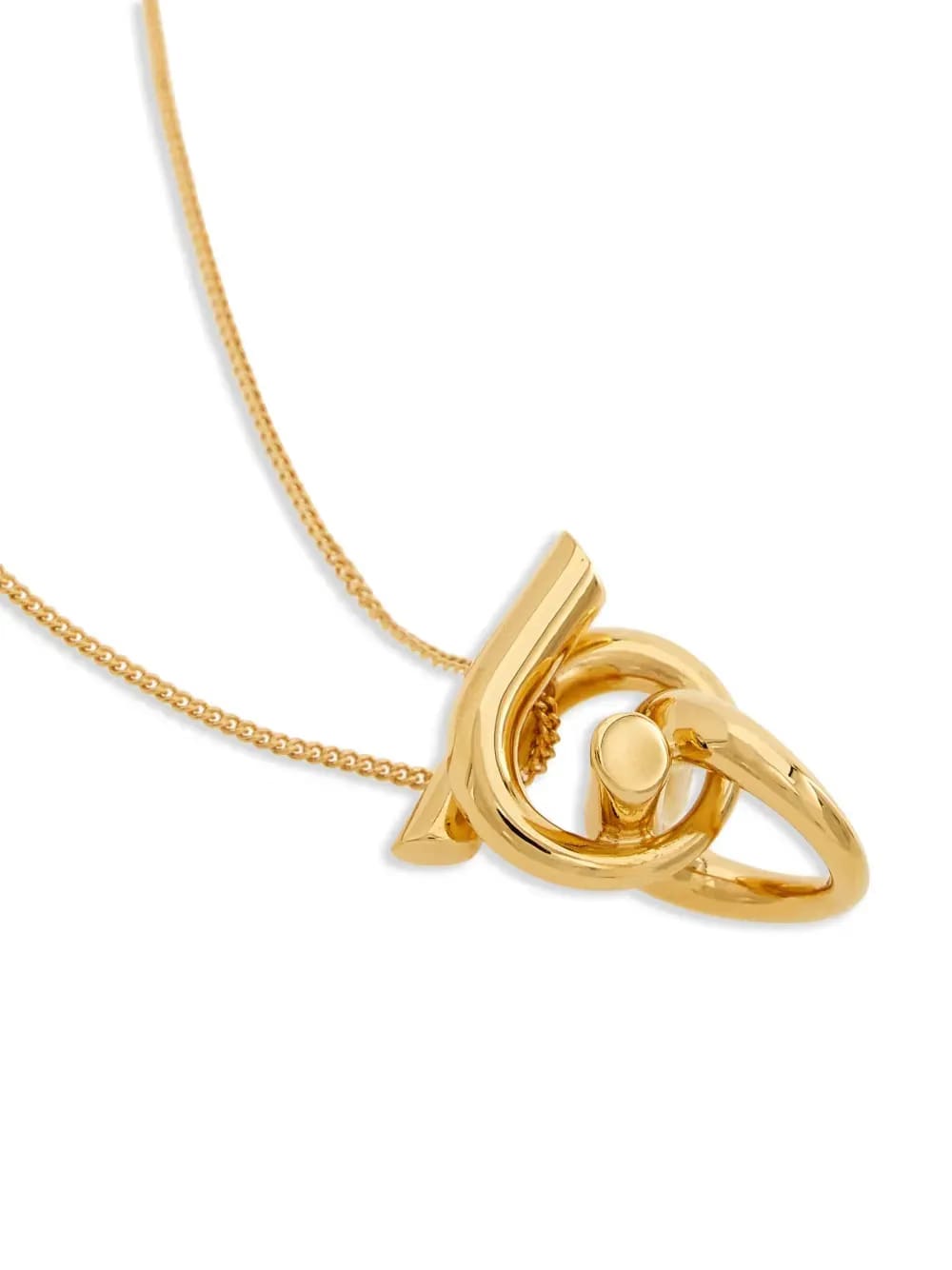 Gancini-pendant necklace