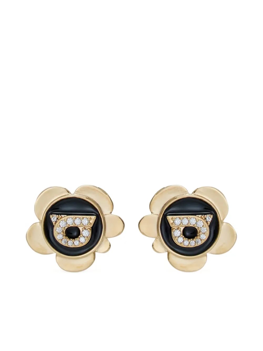 Gancini charm earrings