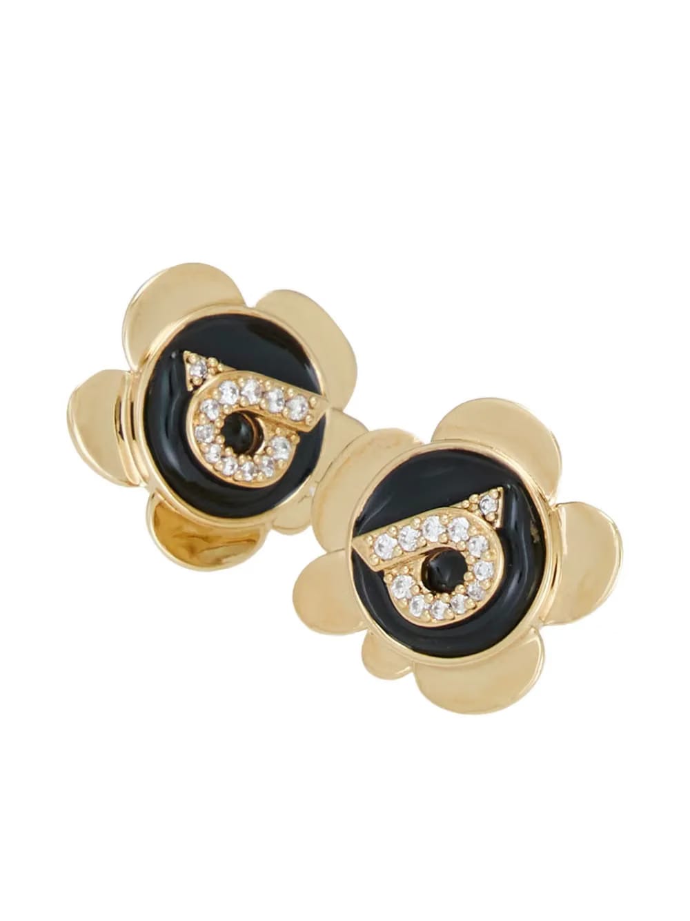 Gancini charm earrings