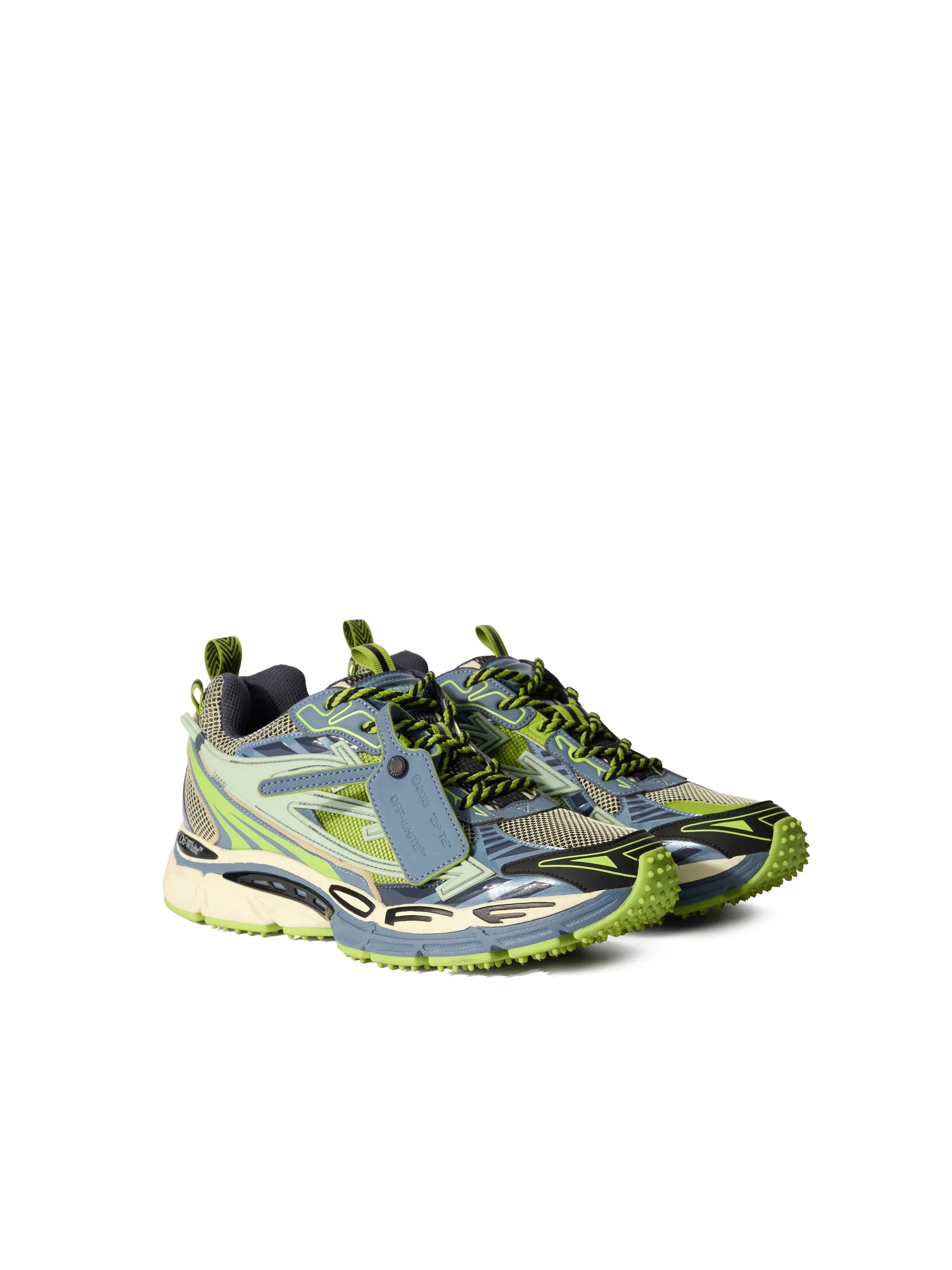 Off-White Be Right Back Cream Olive Green
