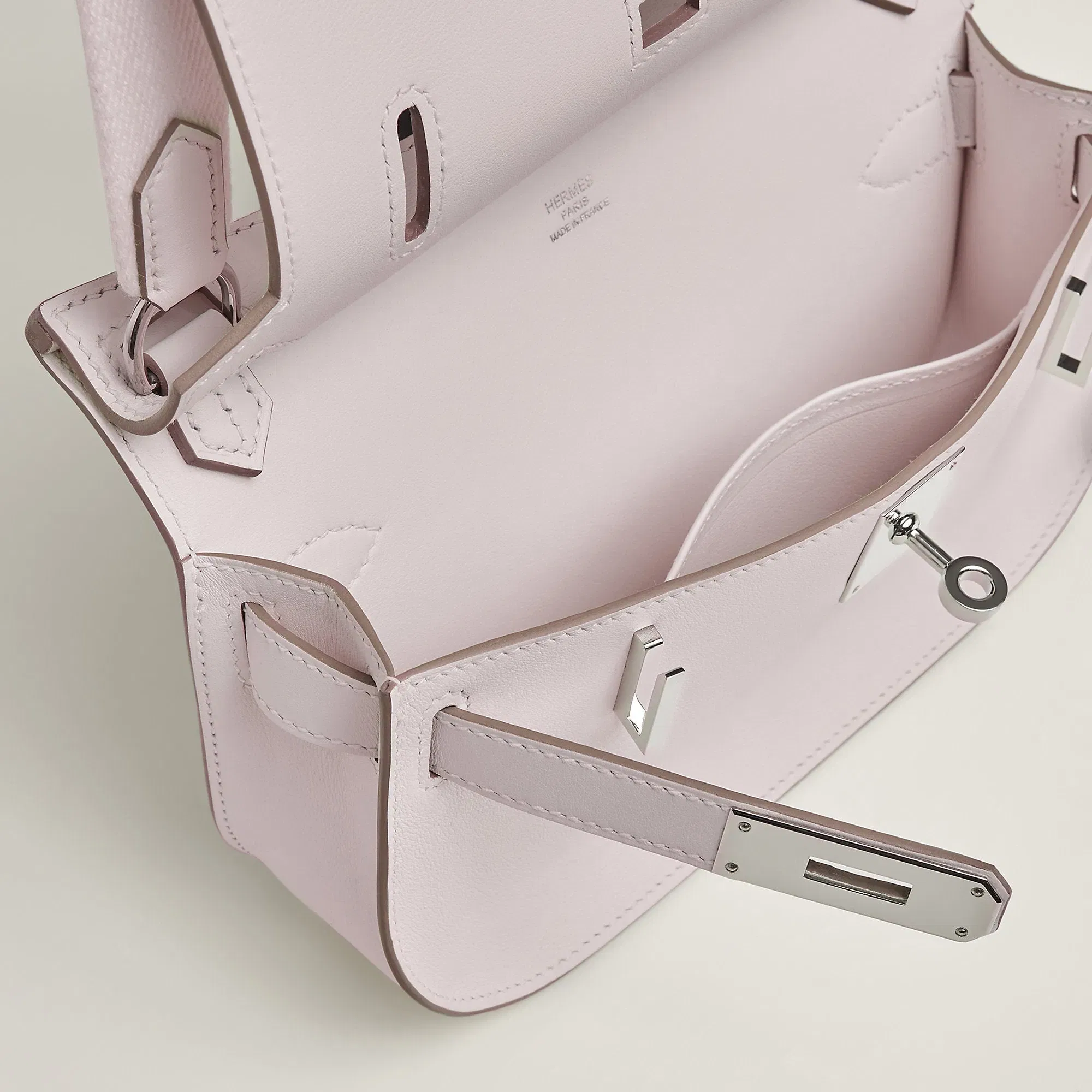 Hermes Jypsiere Mini Bag Gris Ple