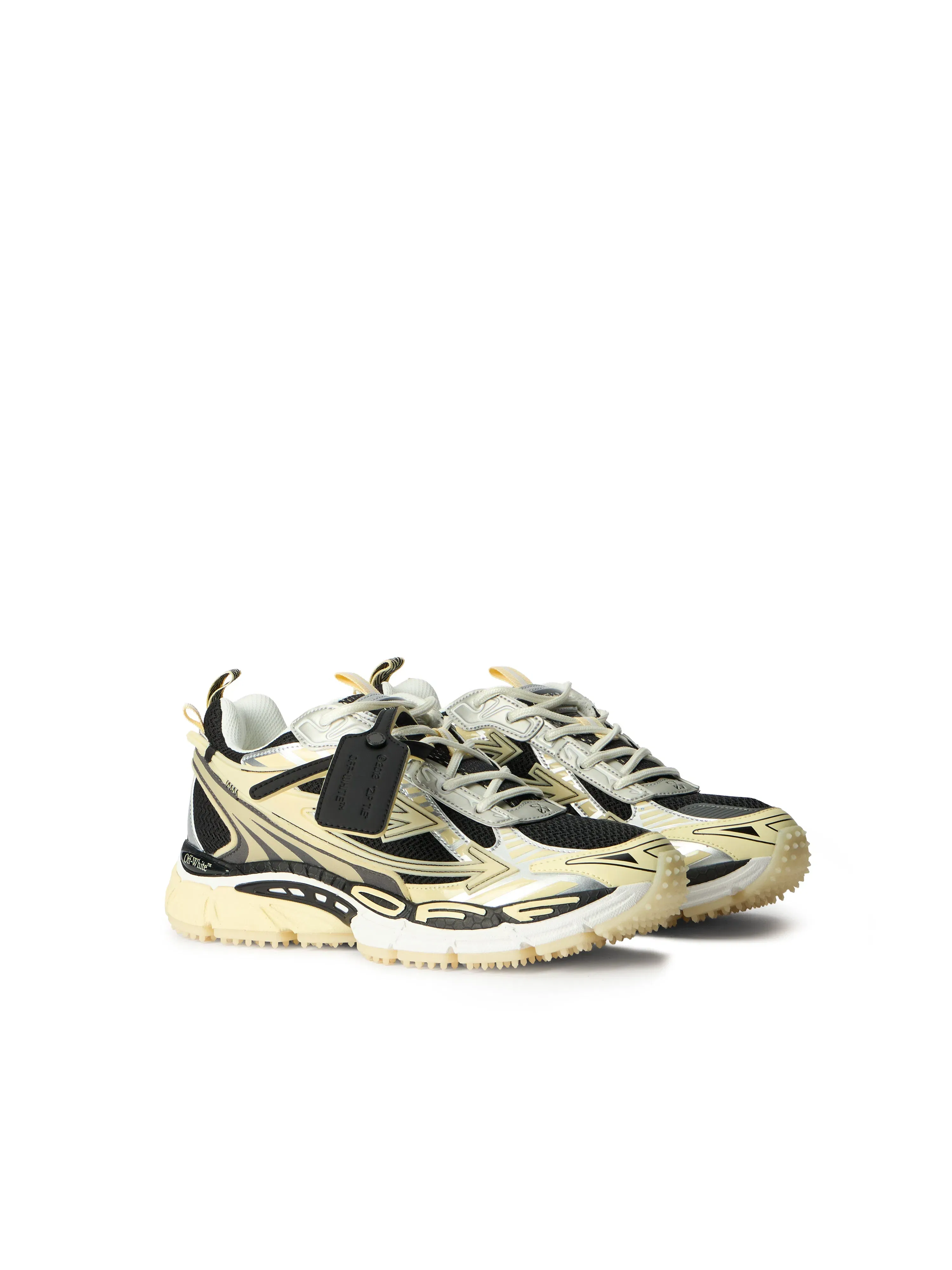 Off-White Be Right Back Glowinthedark Sneakers Womens Black