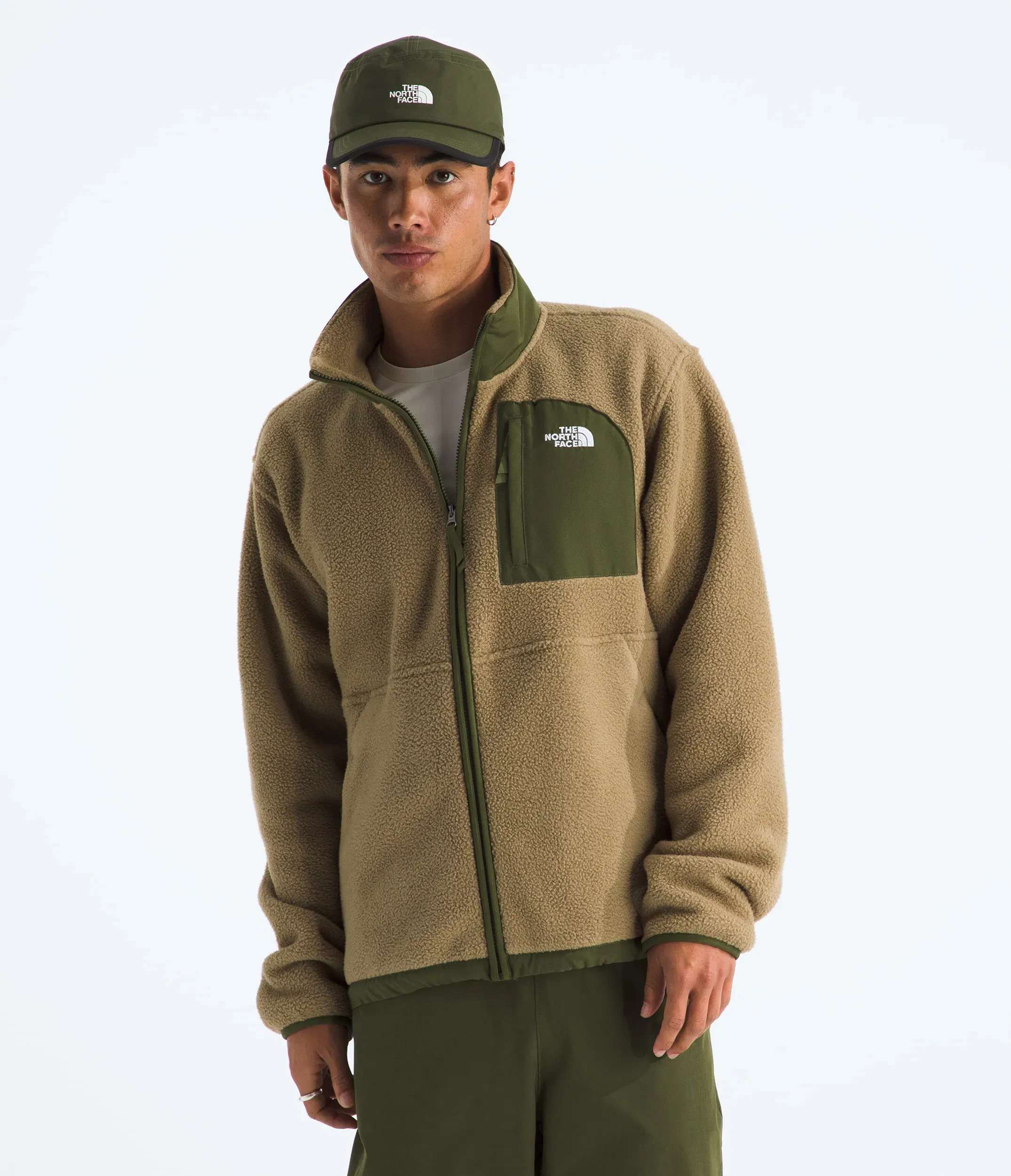 The North Face Men’s Yumiori Off Peak Full-Zip Jacket Cedar-Woodland Green